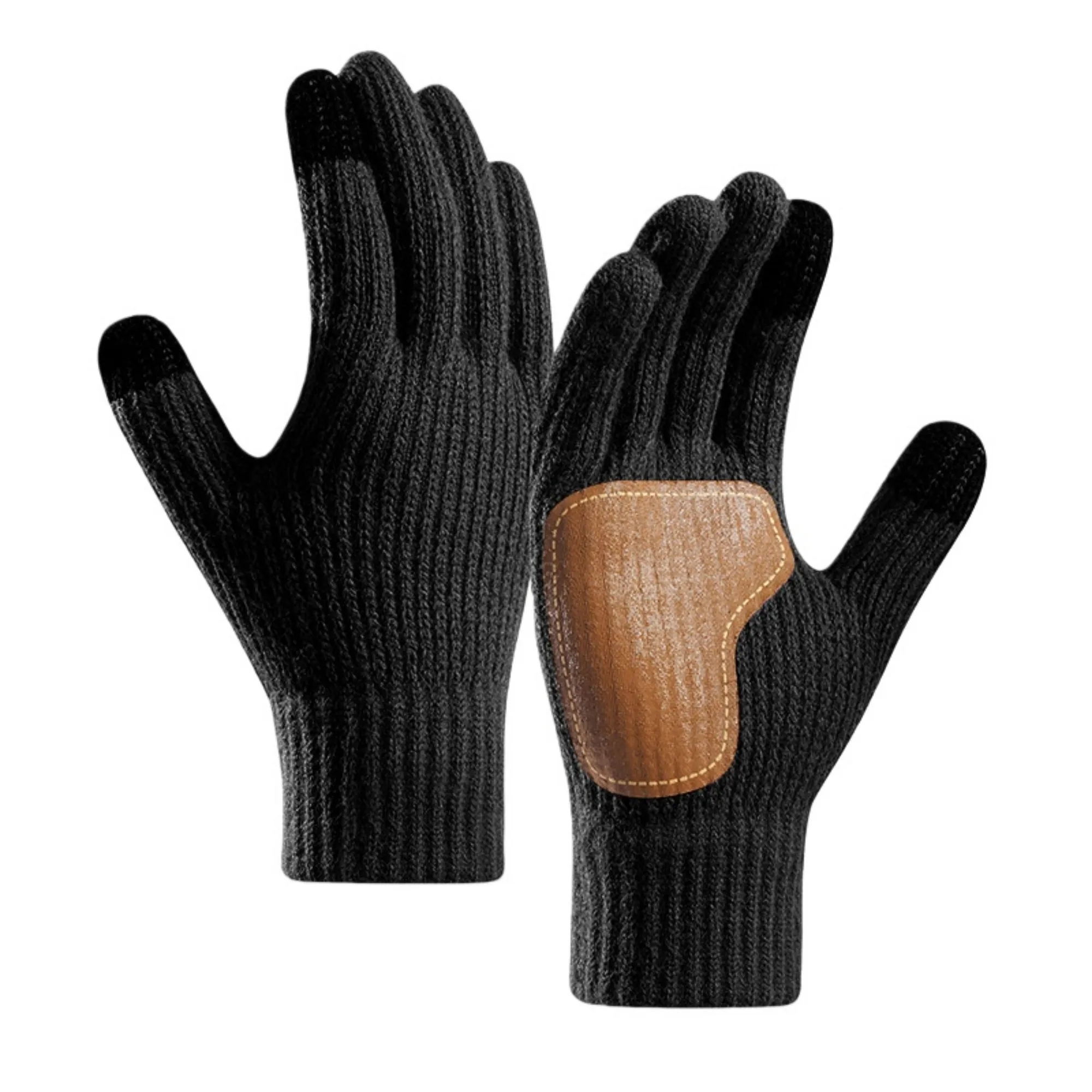 Touchscreen Knit Winter Gloves Grip 7