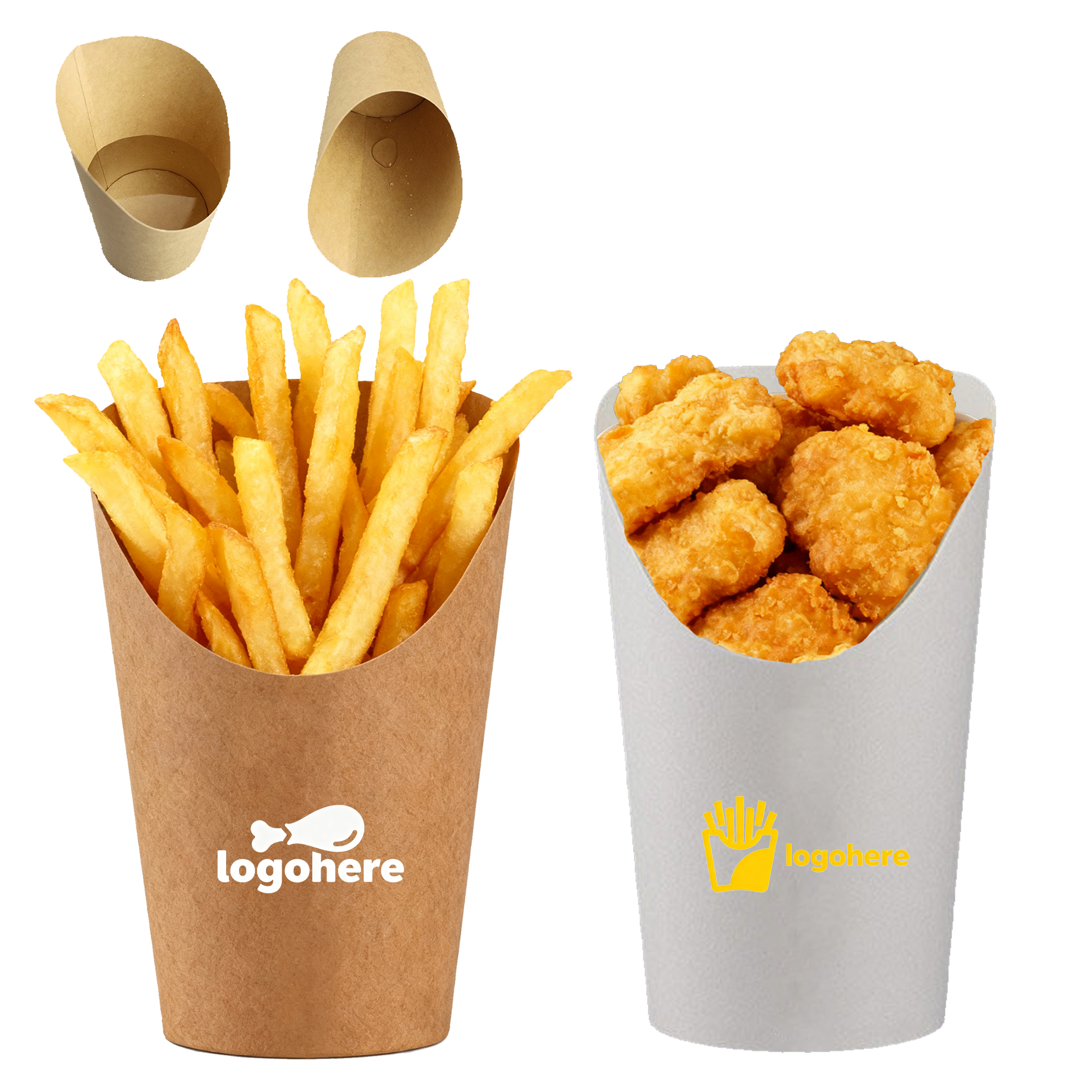 12OZ Eco friendly Display Fry Cup 2