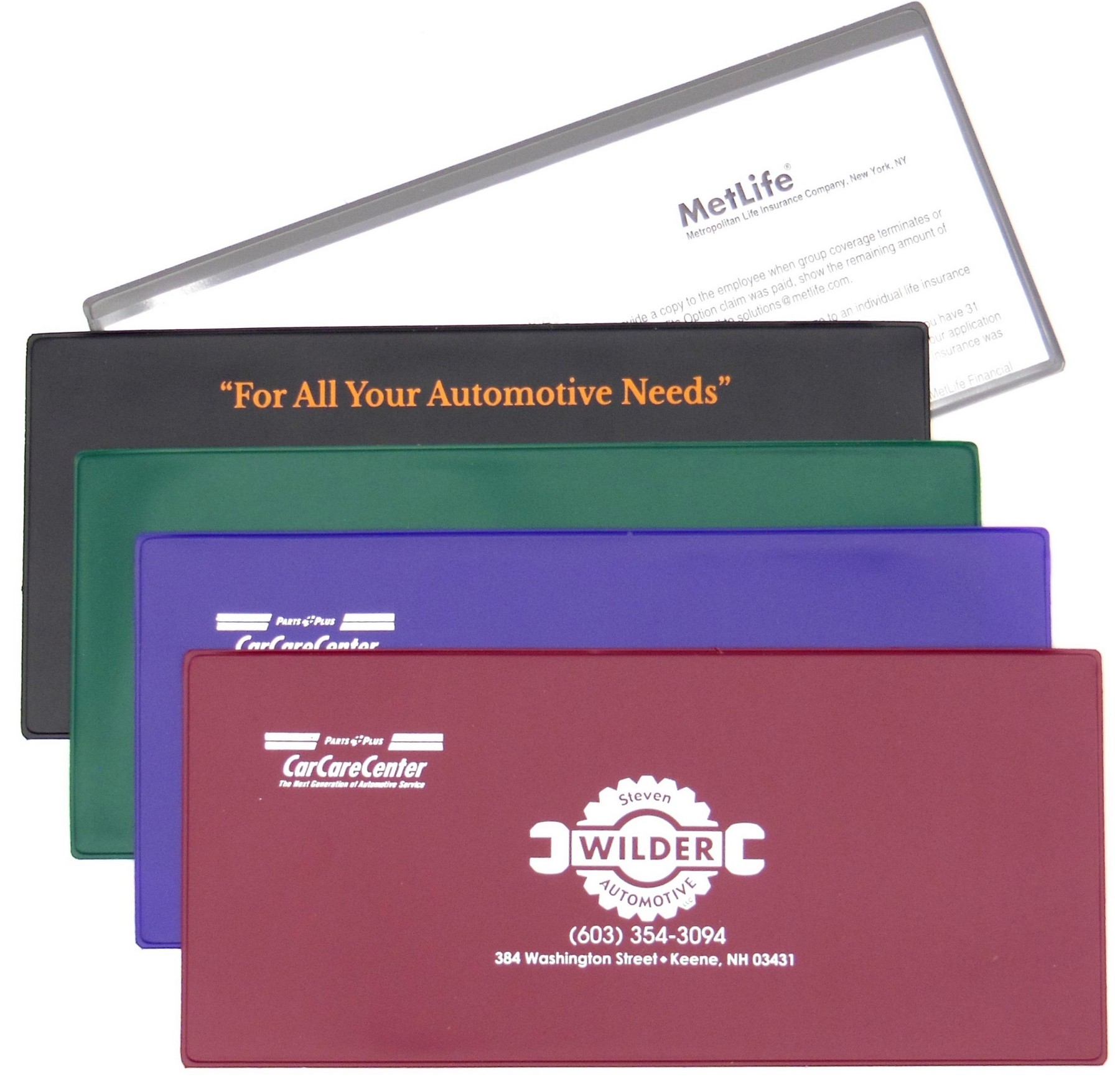 Document /Coupon Sleeve / Lottery Ticket Holder 4 x 8 3/4 1