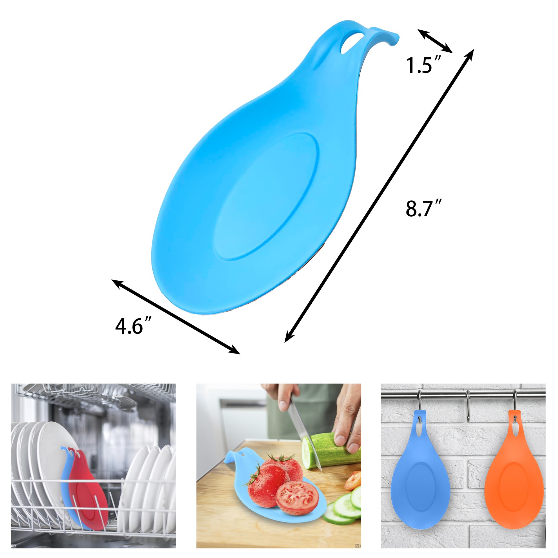 Spoon Rest for Stove Top Silicone 3