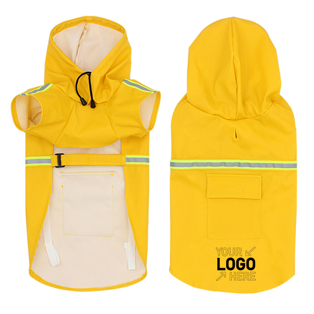 Dog Raincoat Poncho For Small To X-Large And Puppies 3