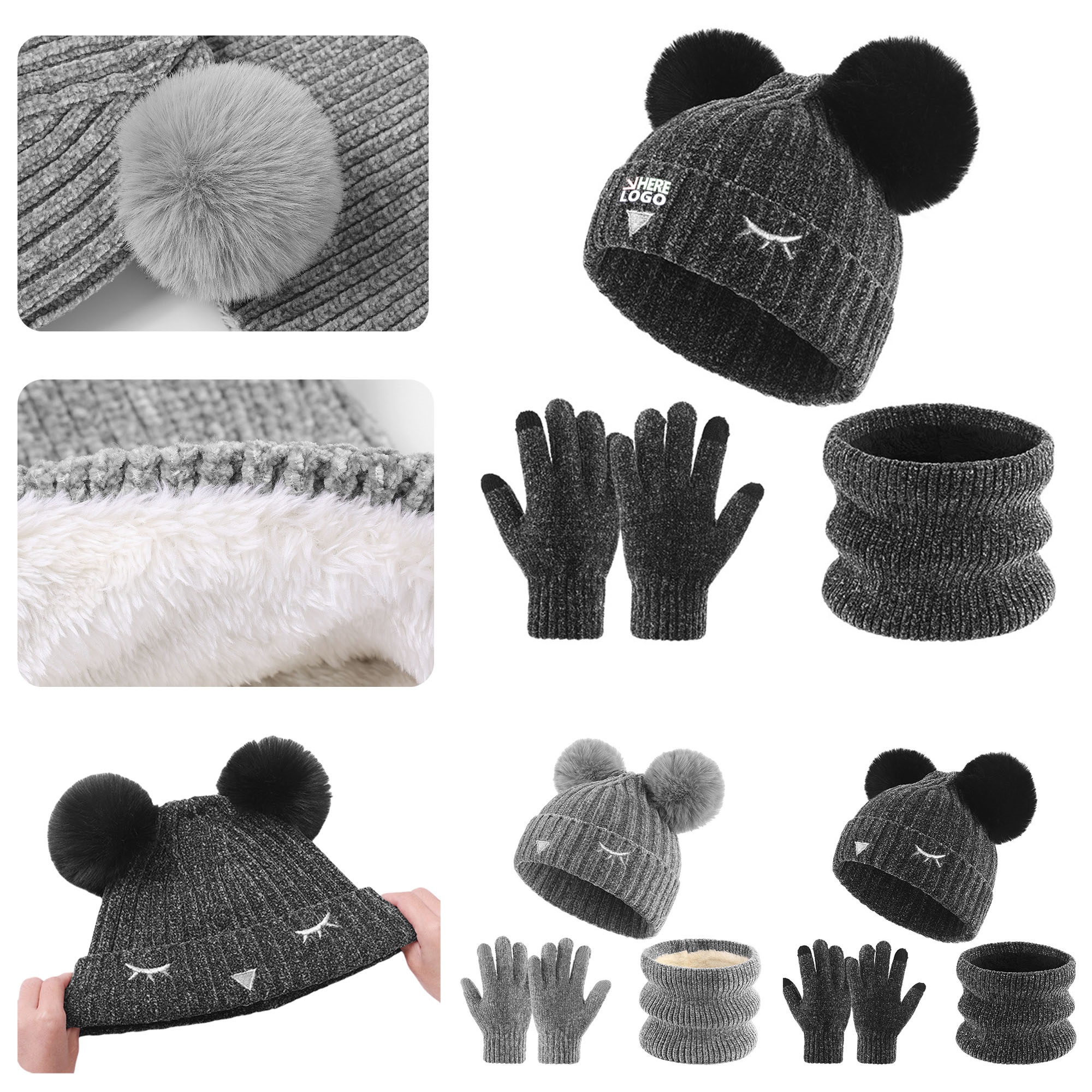 Children's Winter Knitts Set 2