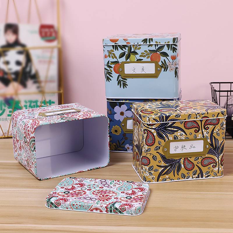 Tinplate Printed Metal Box 7