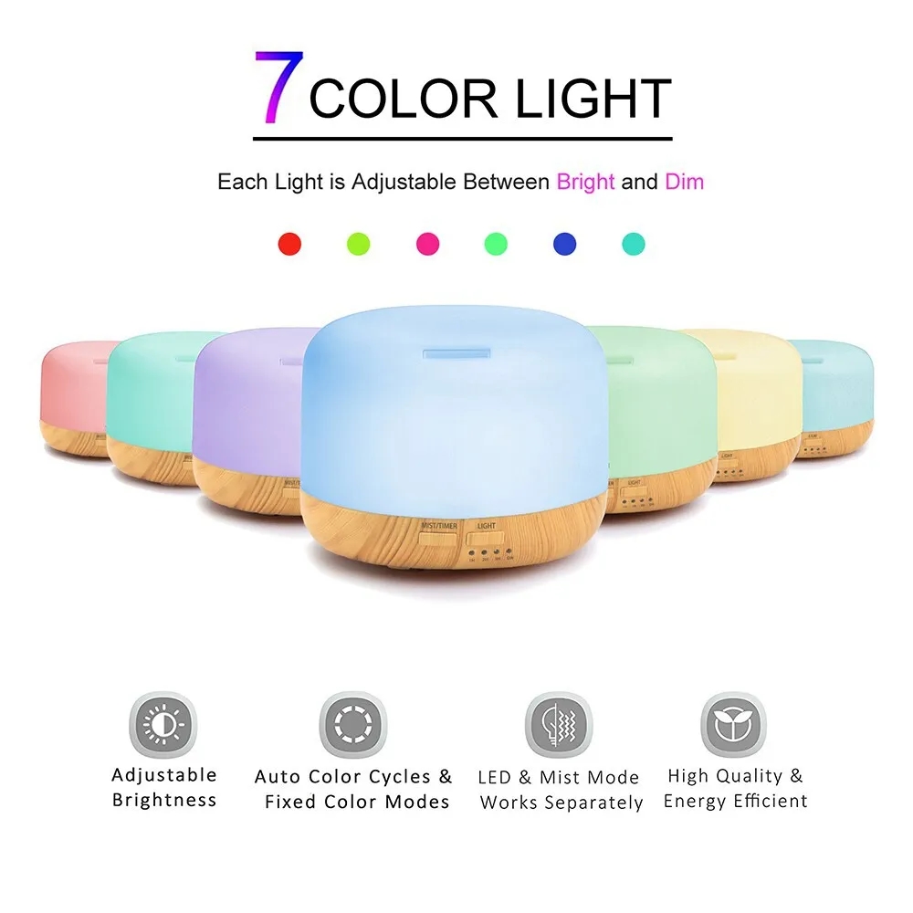 300Ml 7 Led Humidifier 2