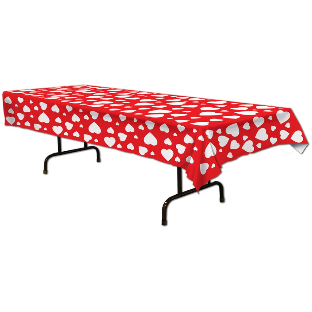 Heart Table Covers - 54" x 108" 2
