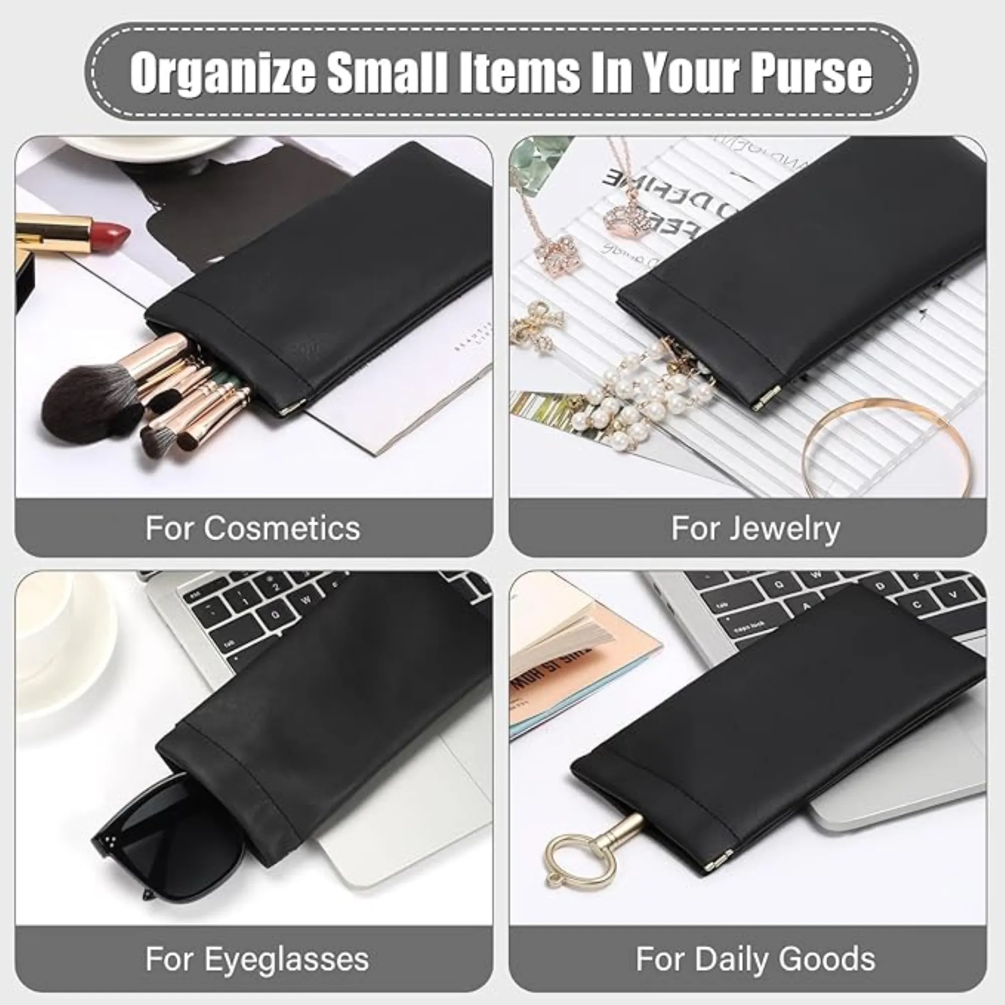 PU Portable Squeezable Sunglasses Case 5