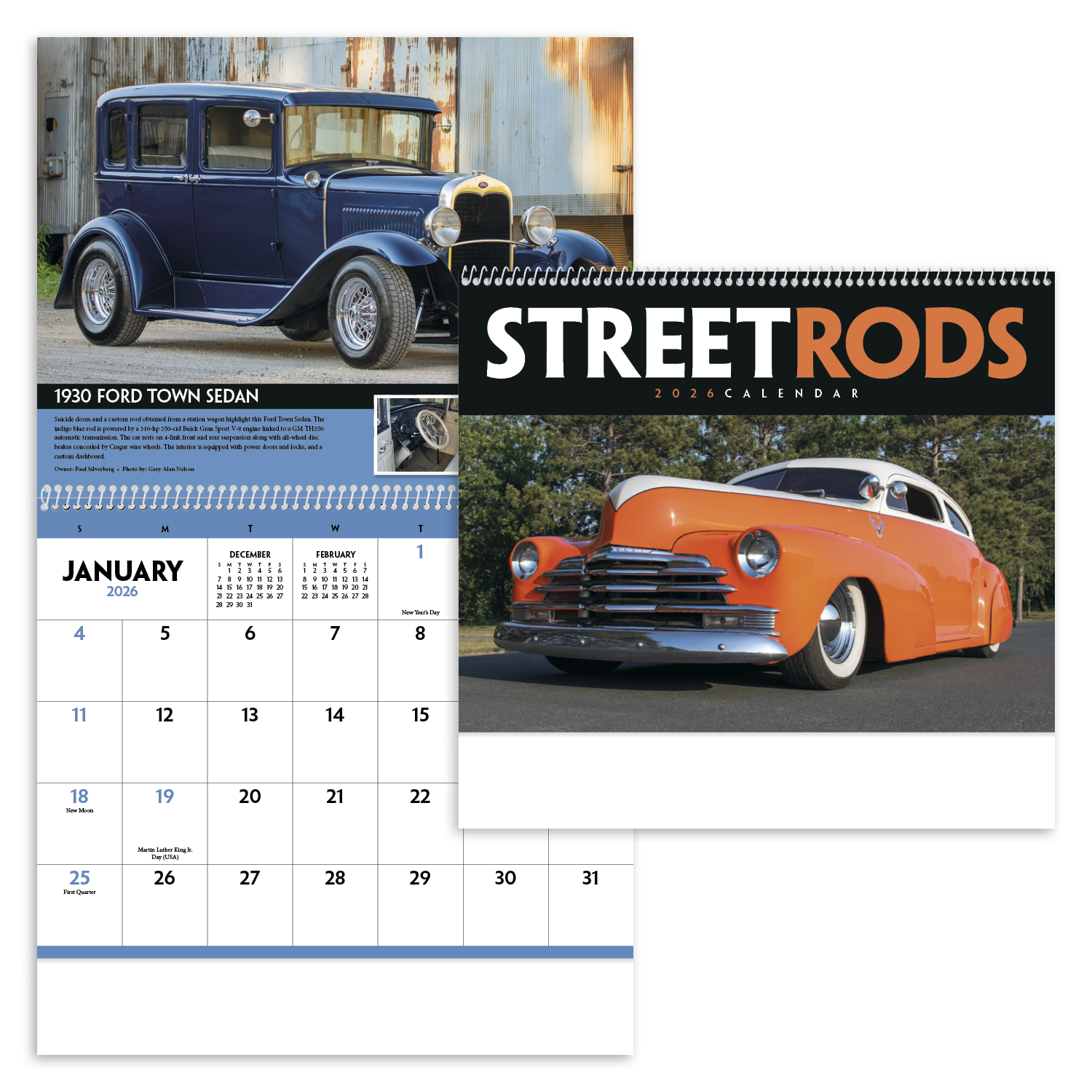 Triumph® Calendars Street Rods Calendar 12