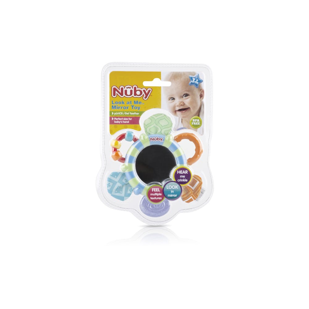 Nuby Flower Shaped Mirror Teethers