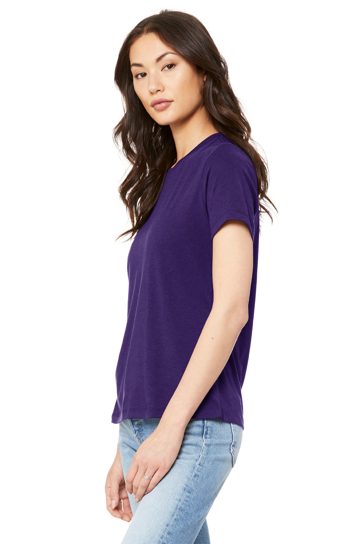 BELLA+CANVAS Women's Relaxed Jersey Short Sleeve Tee. BC6400 117