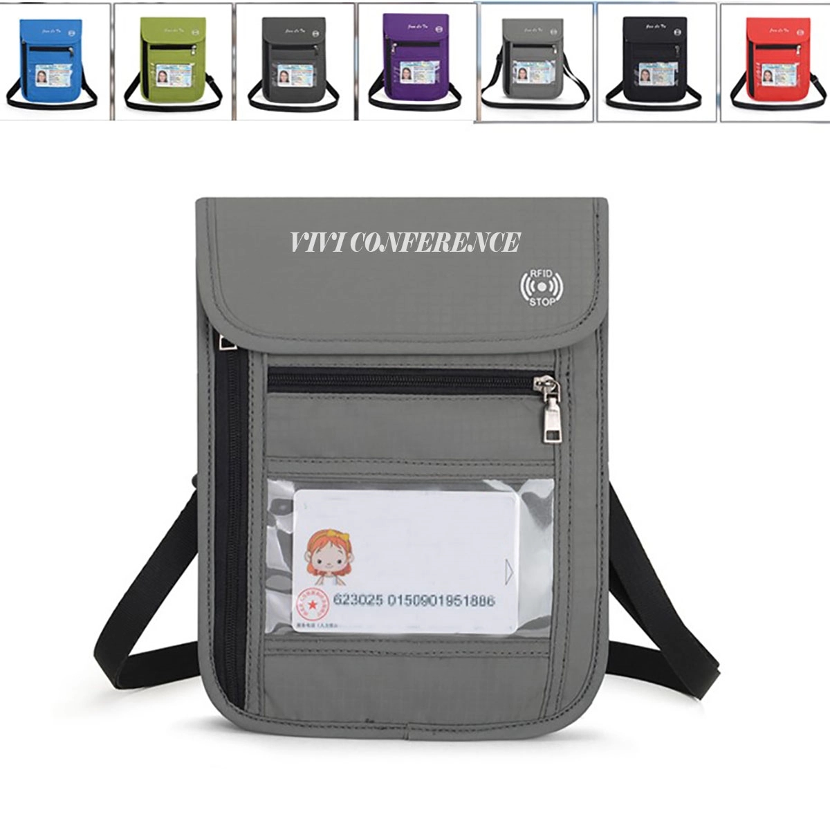 Travel Neck Pouch Wallet 3