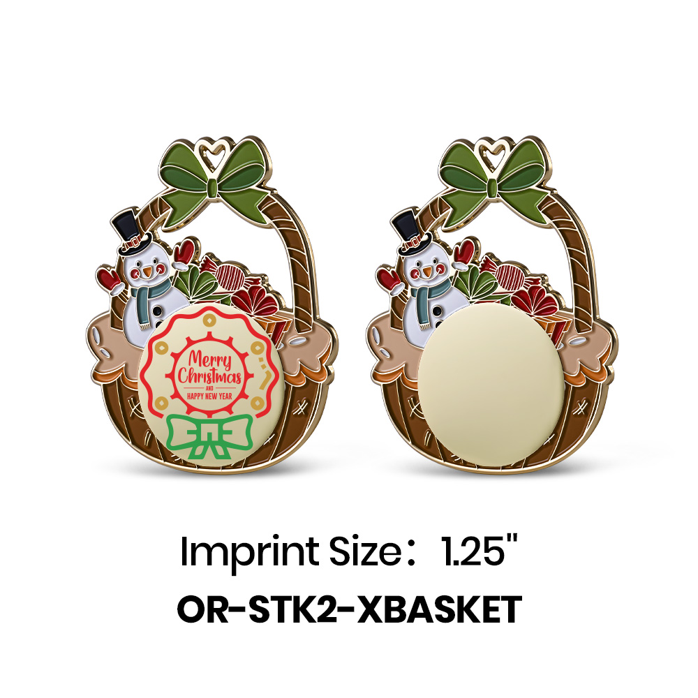 2.5" Stock UV Print Ornaments 5