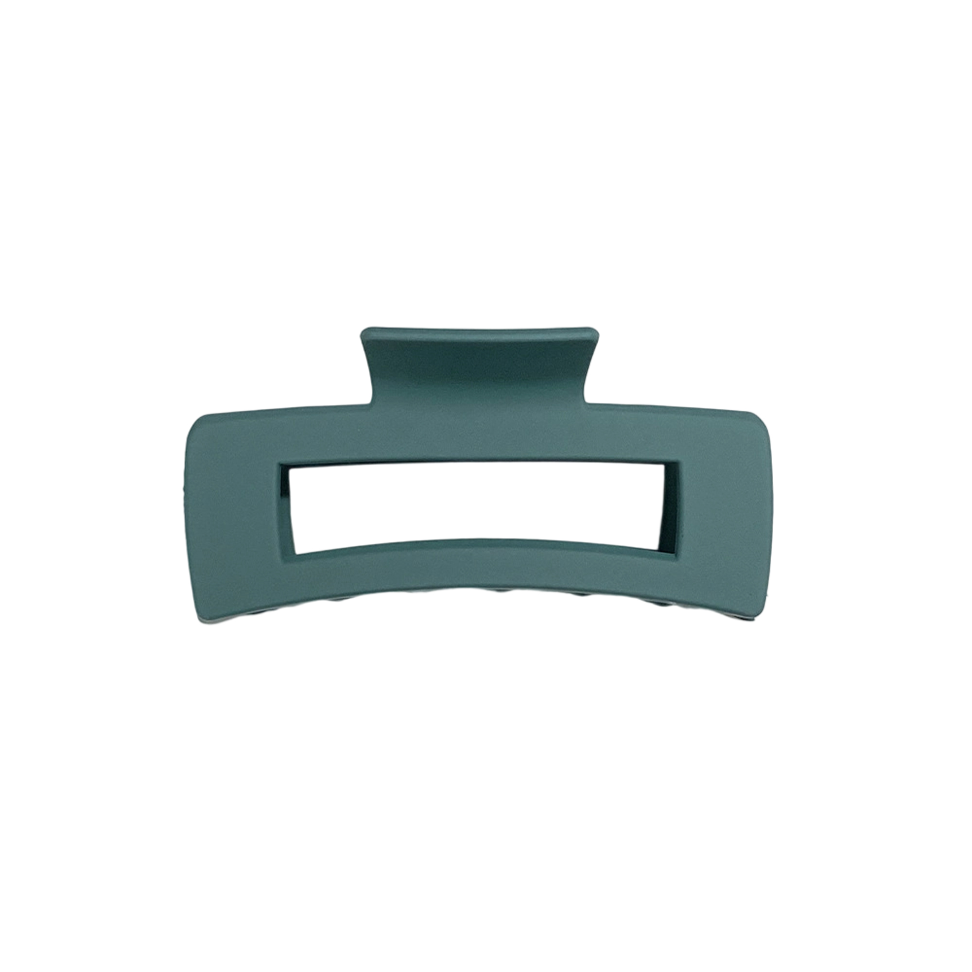 Matte Plastic Square Hair Clip With Strong Spring 5