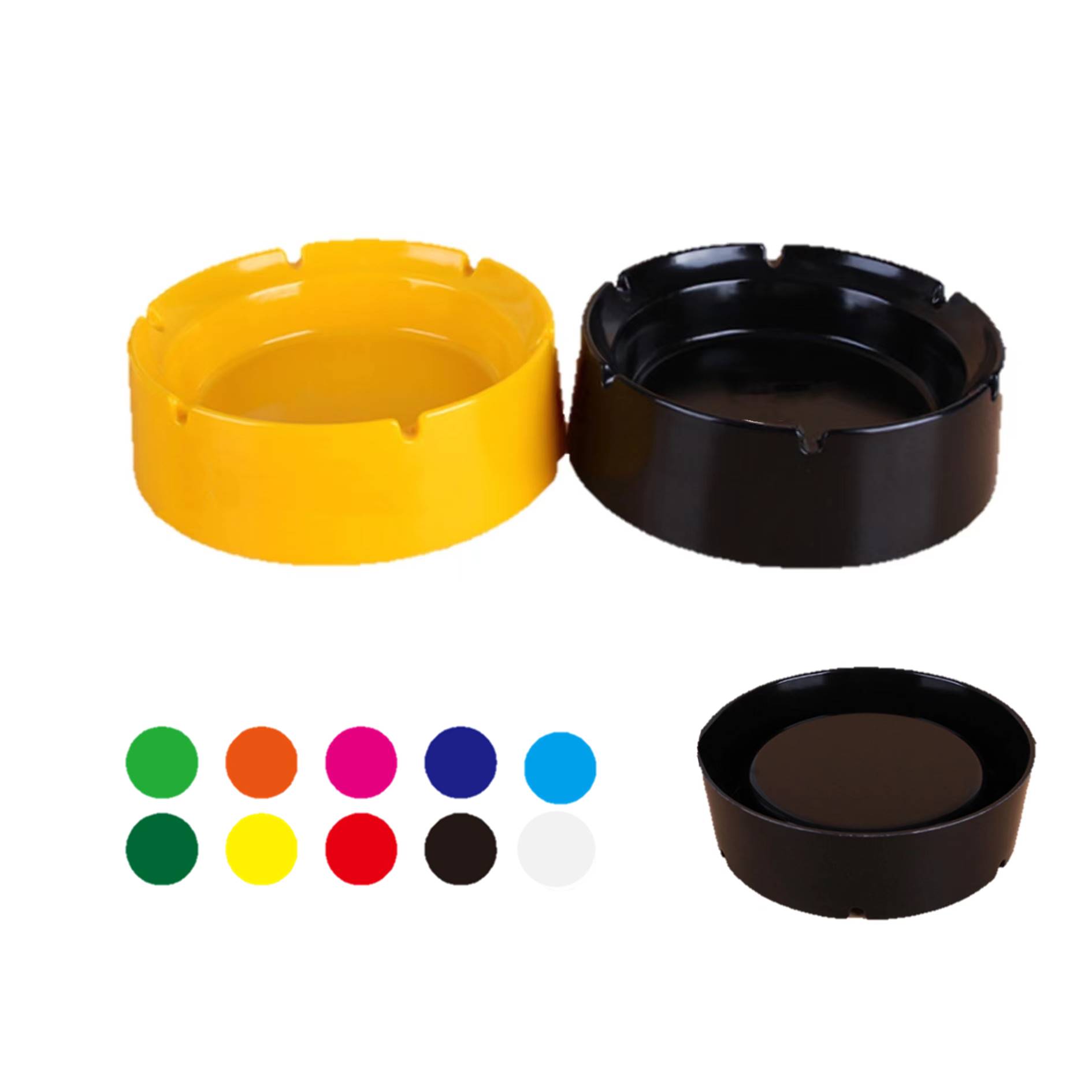 Office Use Custom Melamine Cigarette Ashtray 2