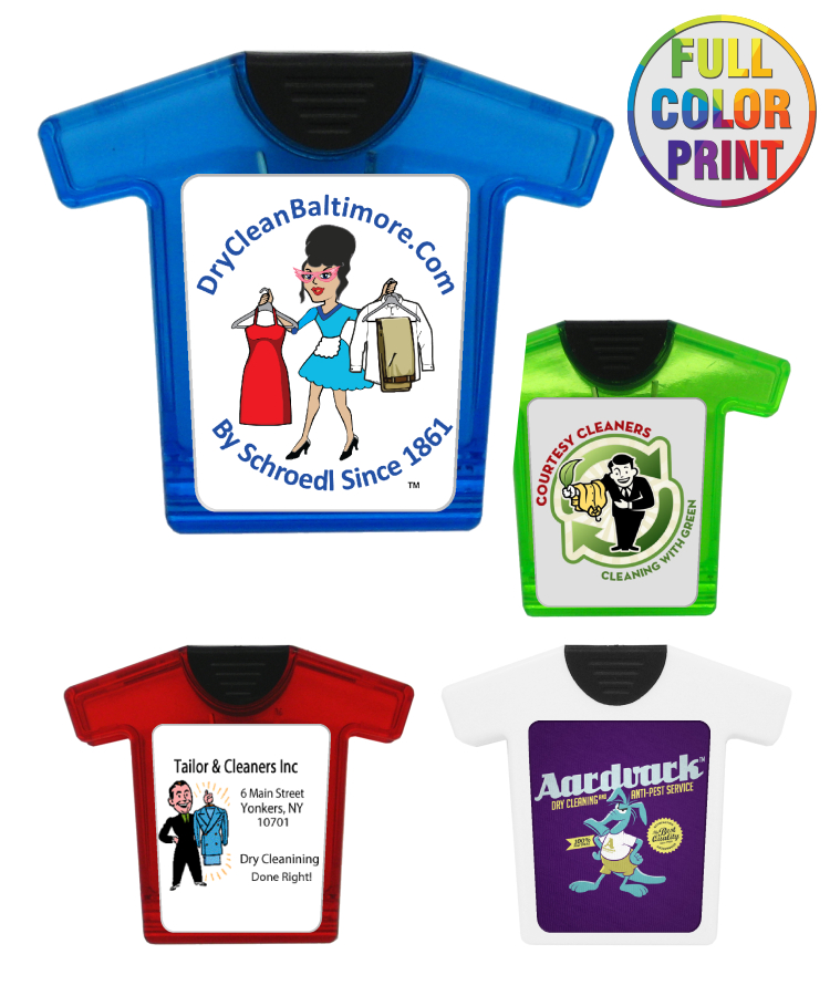 T-Shirt Shaped Magnet Memo Clip 2