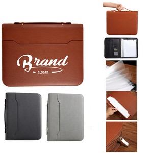 PU Writing Folder With Elegant Closure 7