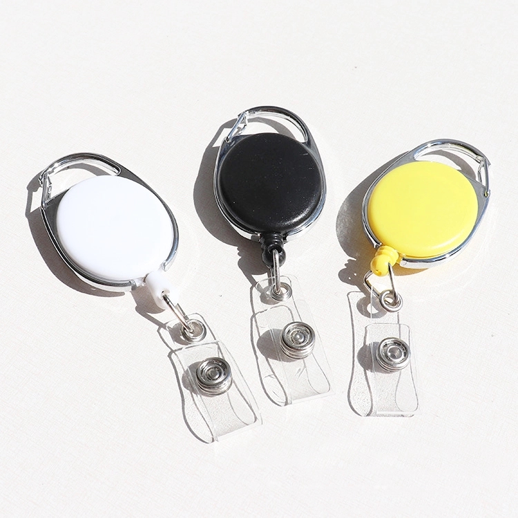 Retractable Carabiner Style Badge Reels 6