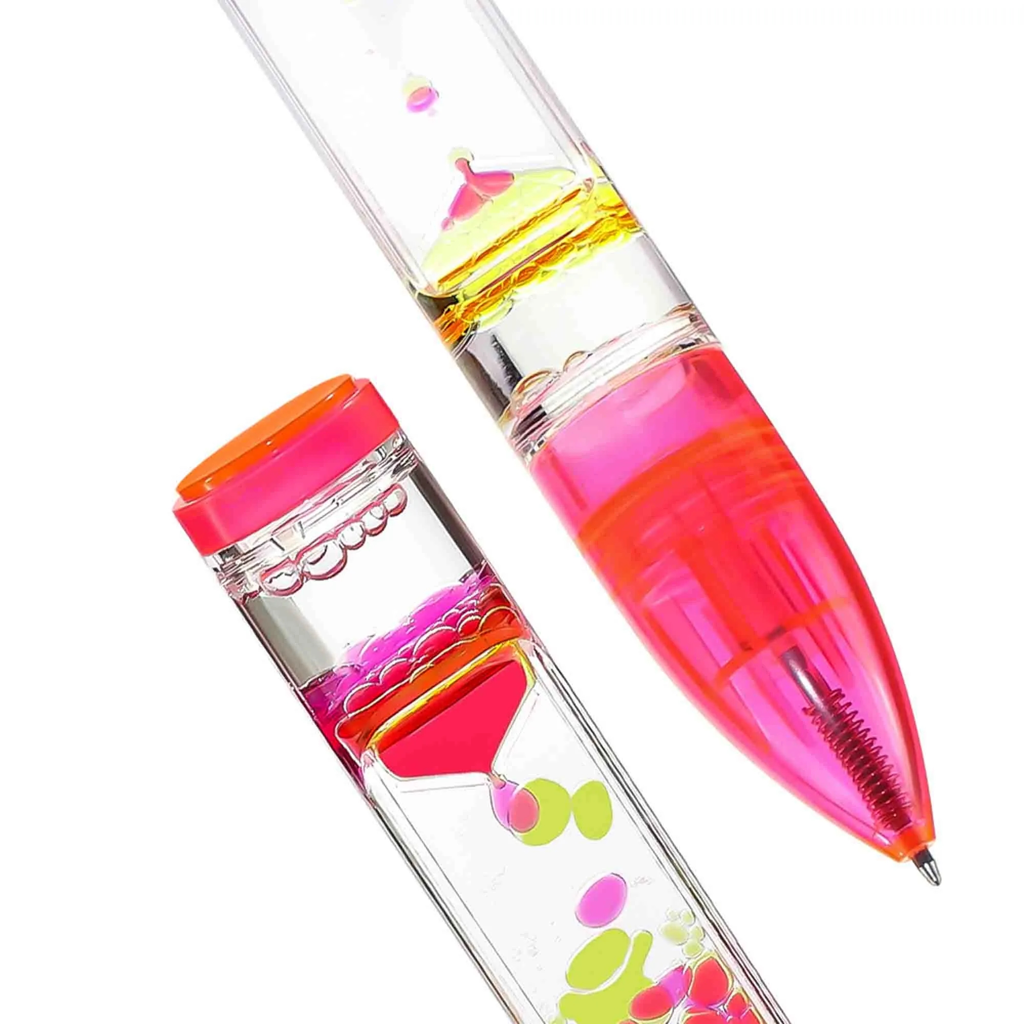 Multi Colored Liquid Motion Bubbler Pen 5