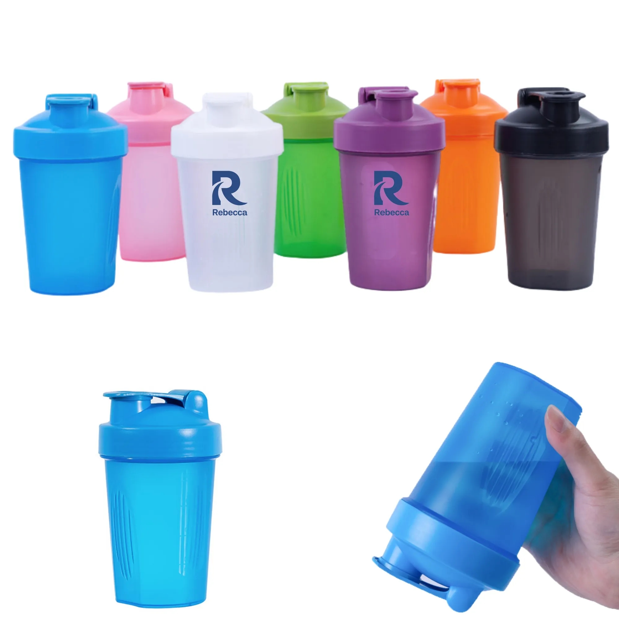 Customized protein powder shaker cup