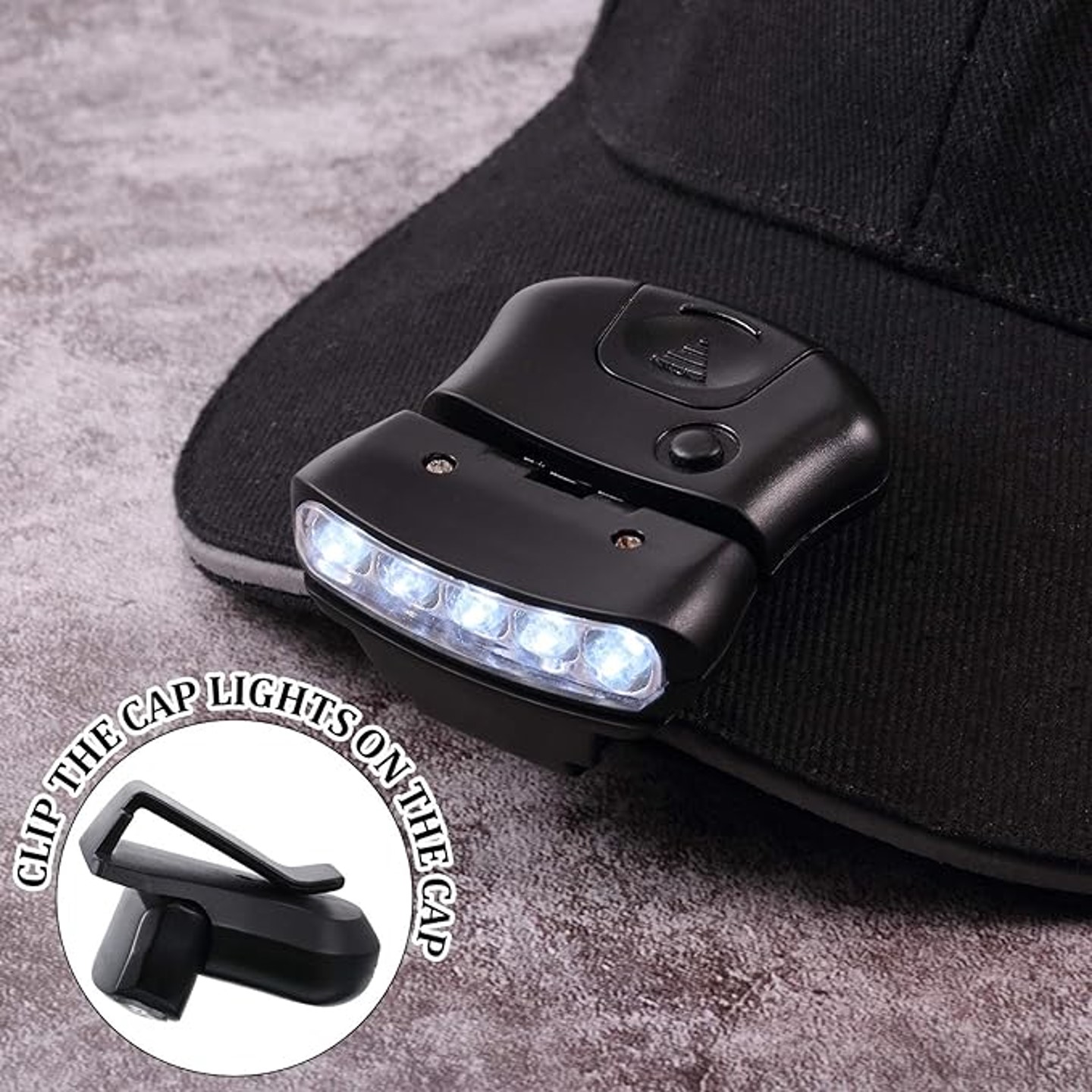 Hat Clip Light for Reading Hunting Camping Fishing 3