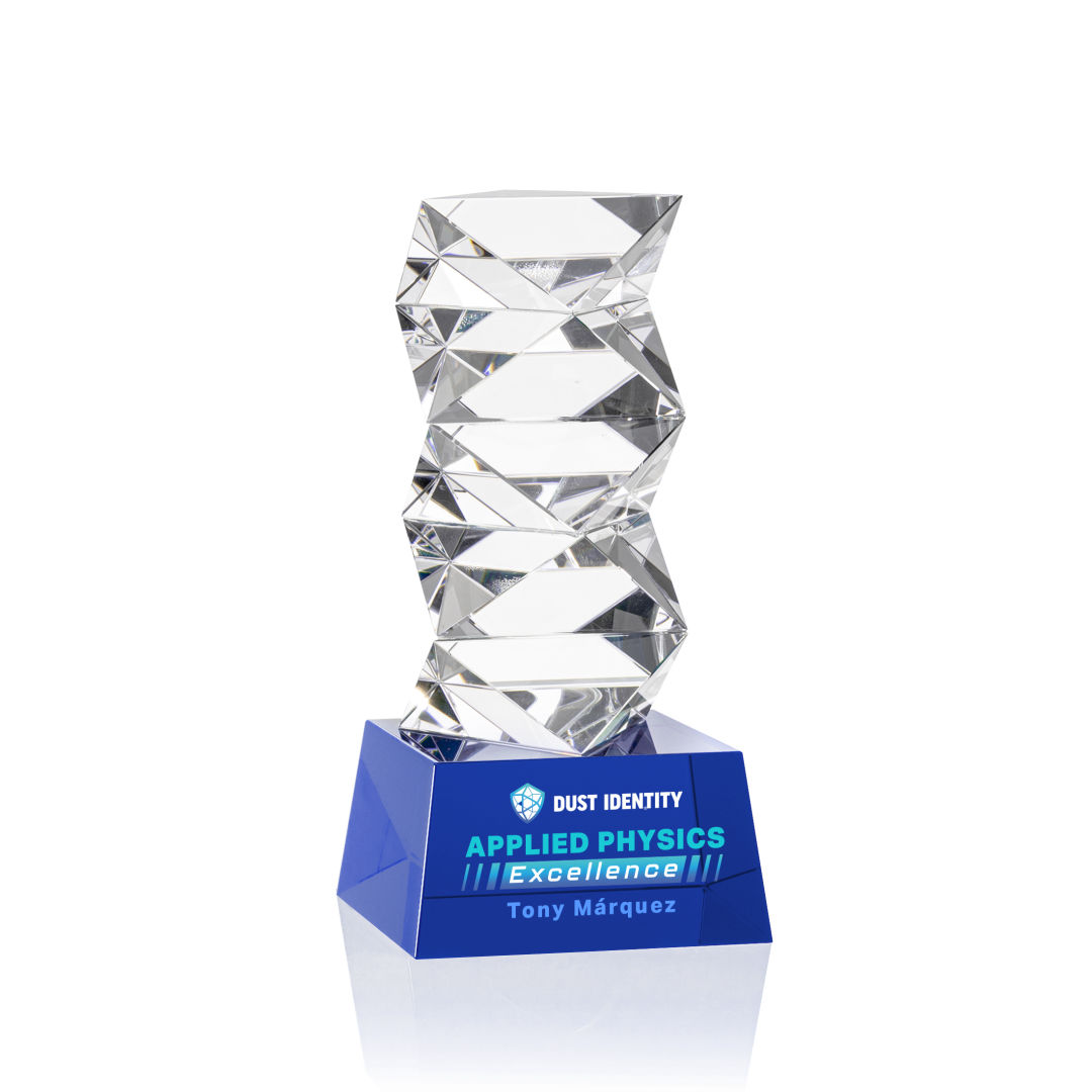 Callucci VividPrint™ Award on Robson Base - Blue