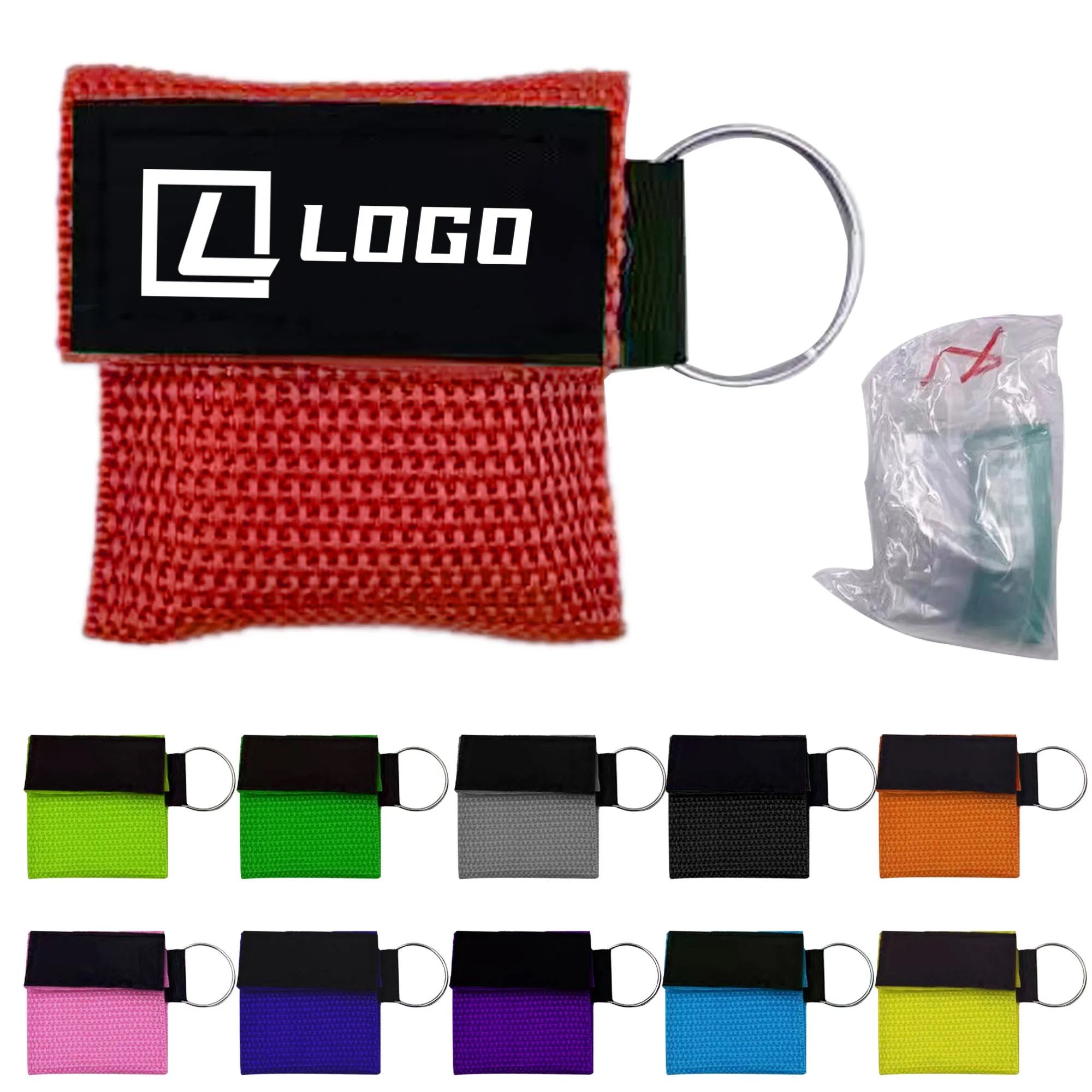 CPR Face Shield Mask Keychain