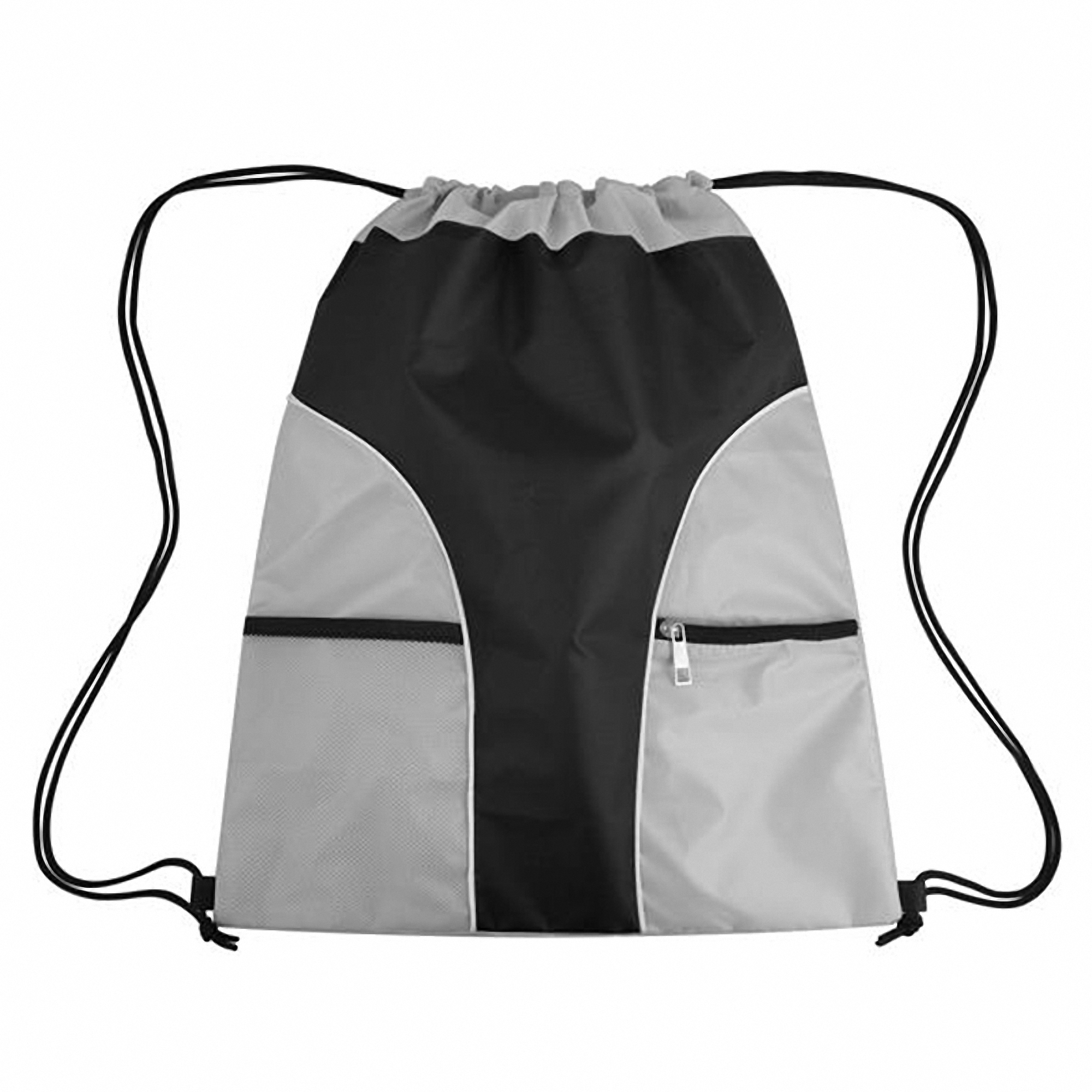 Front Pocket Drawstring Backpack 4