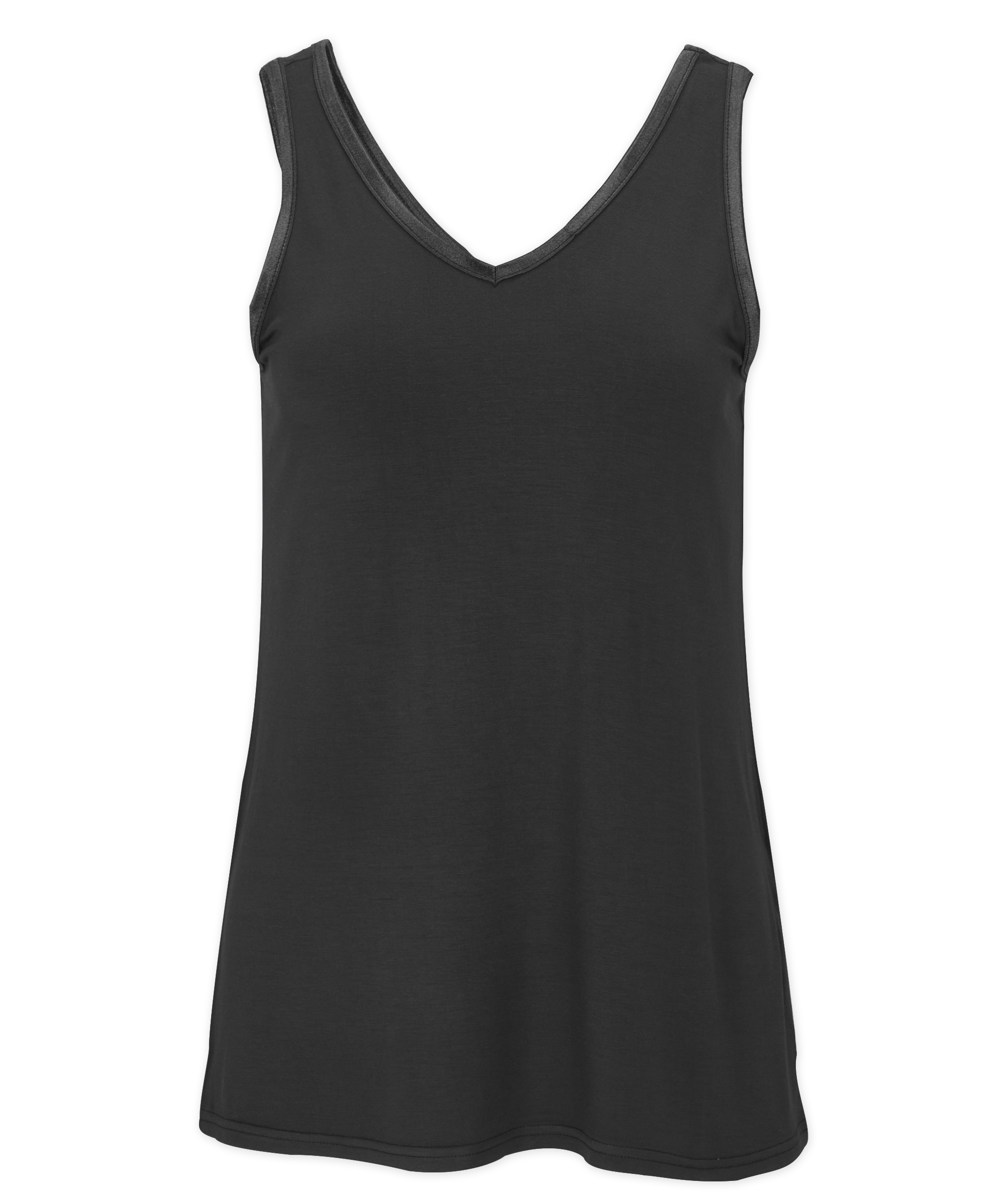 BOXERCRAFT WOMEN'S BAMBOO V-NECK TANK 3
