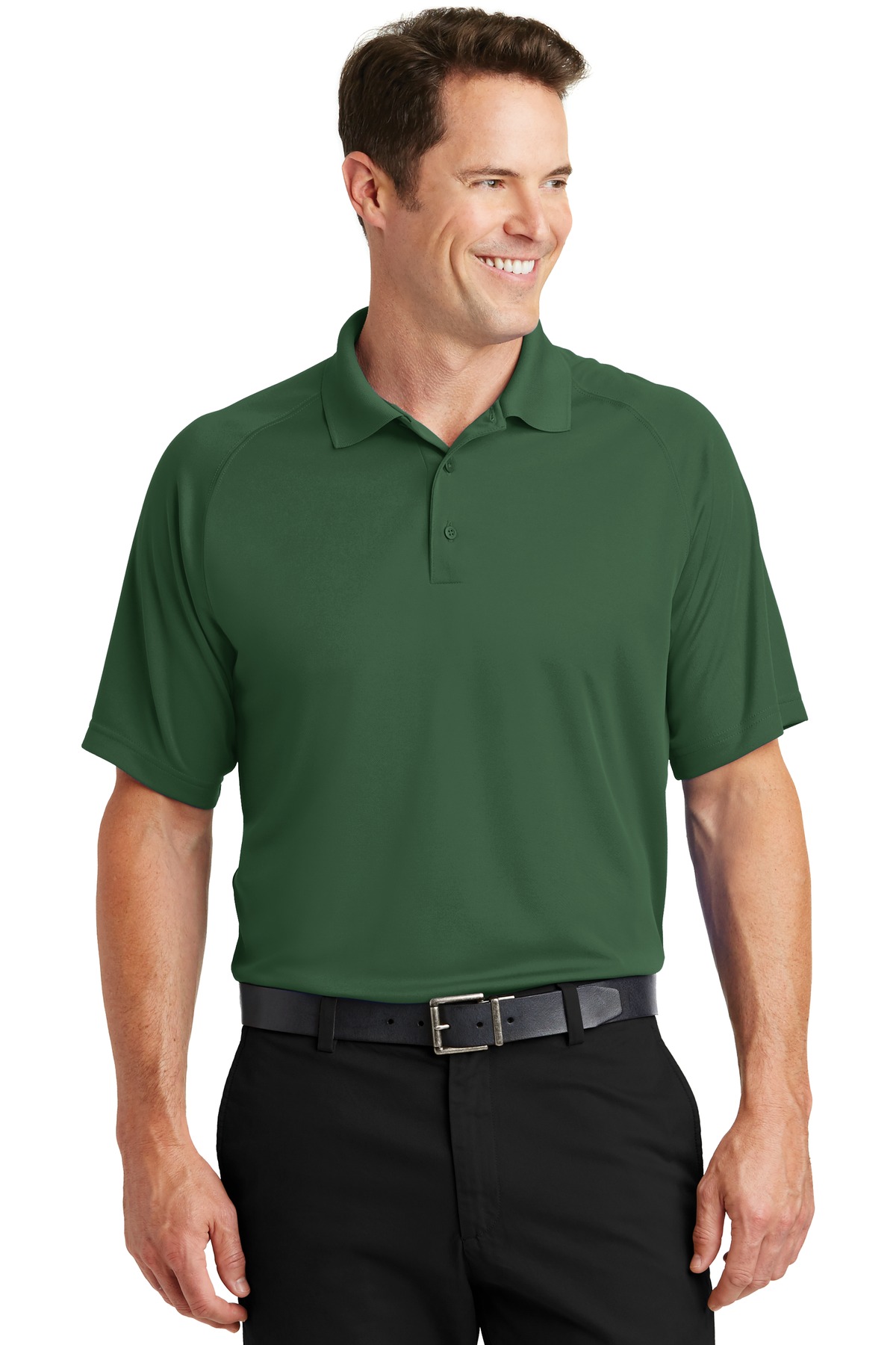 Sport-Tek Dry Zone Raglan Polo. T475 44
