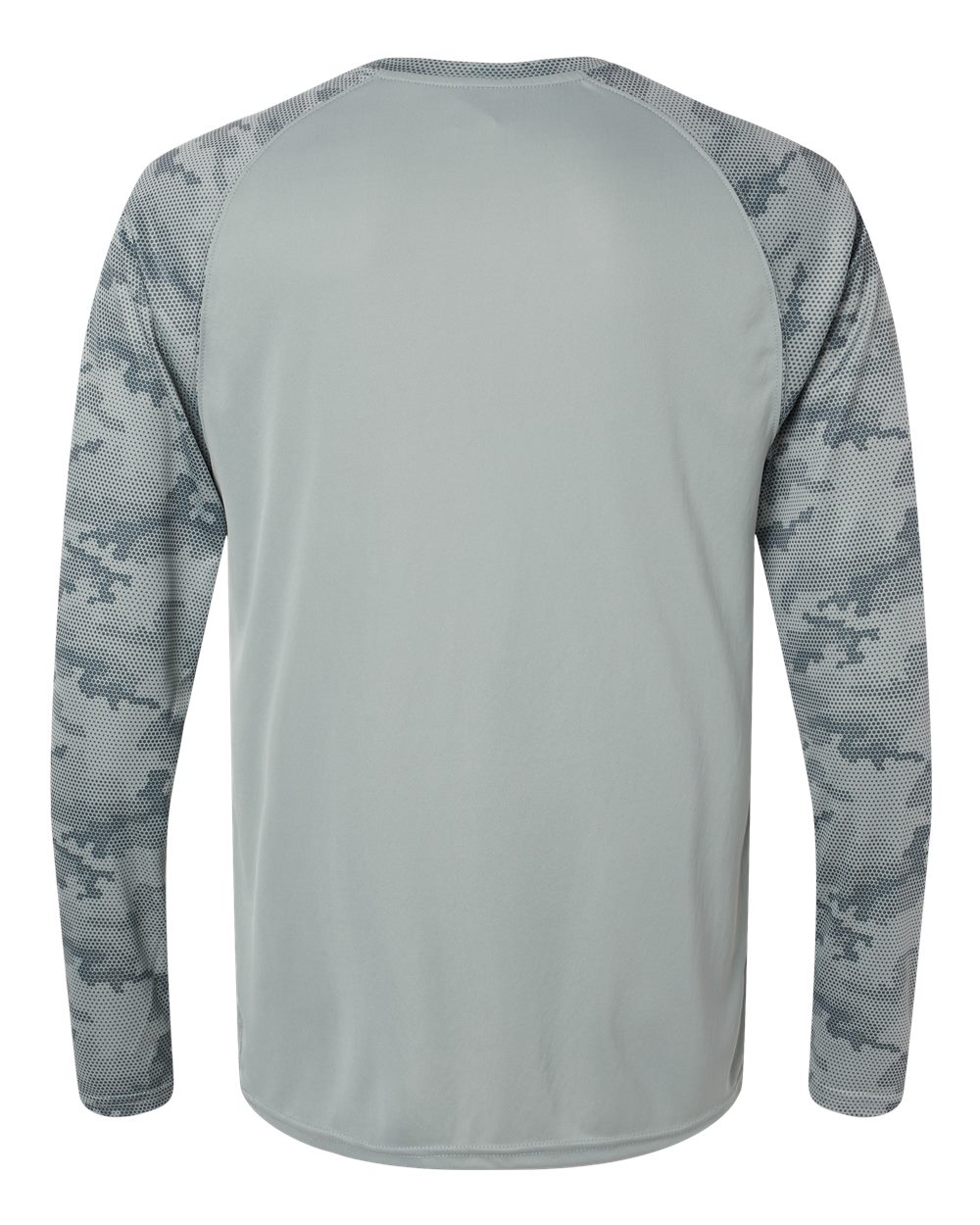 Unisex Cayman Performance Camo Colorblocked Long Sleeve T-Shirt - 216 55