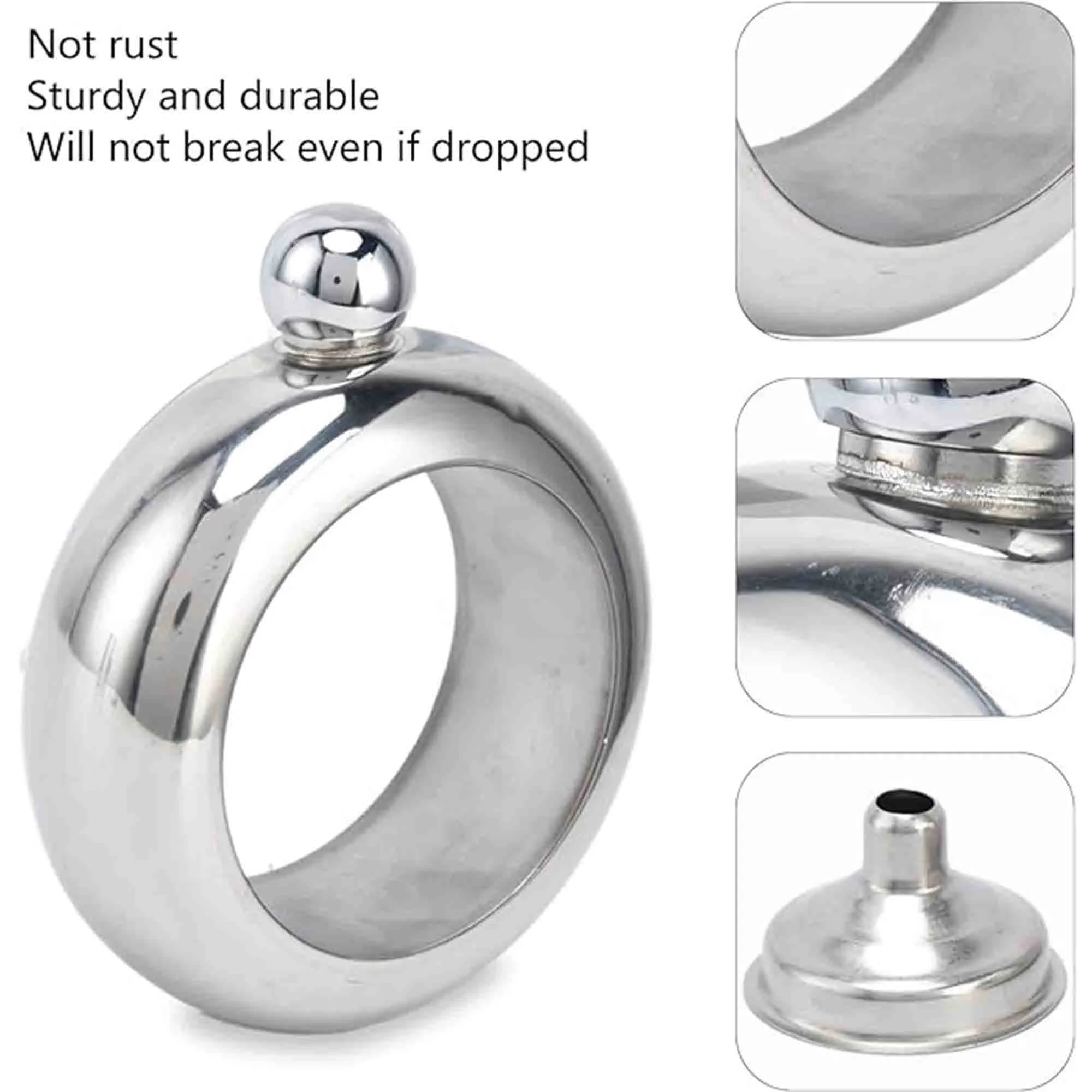 Round Bracelet Shape Wine Pot 3