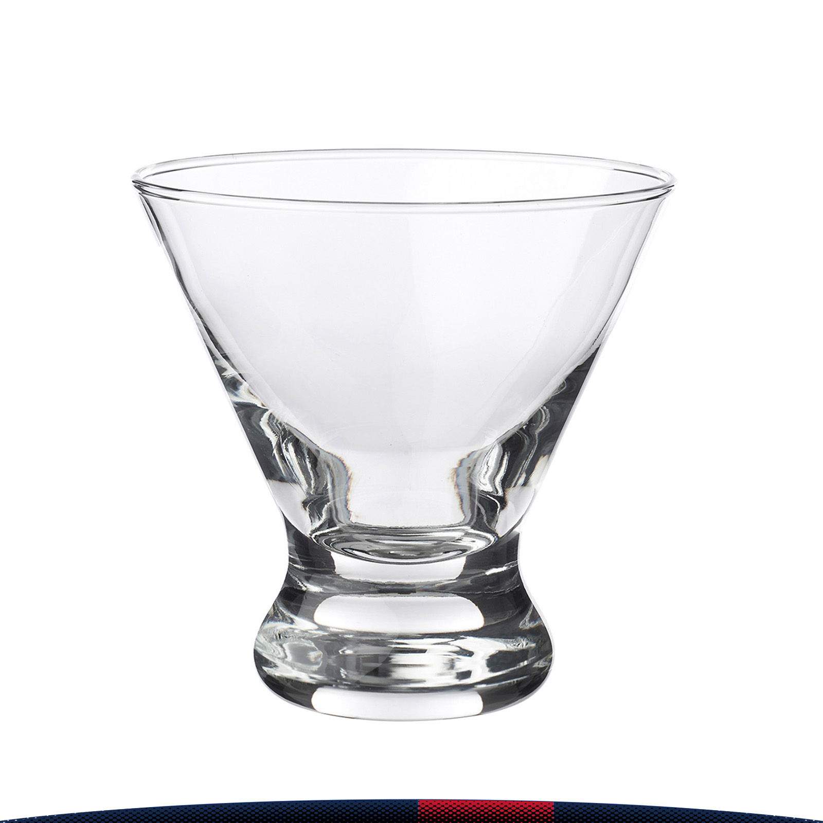 8.25 oz. Libbey Stemless Martini Glasses 4