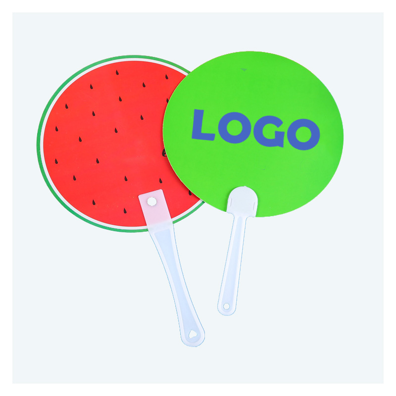 Short Handle Advertising Fan 2