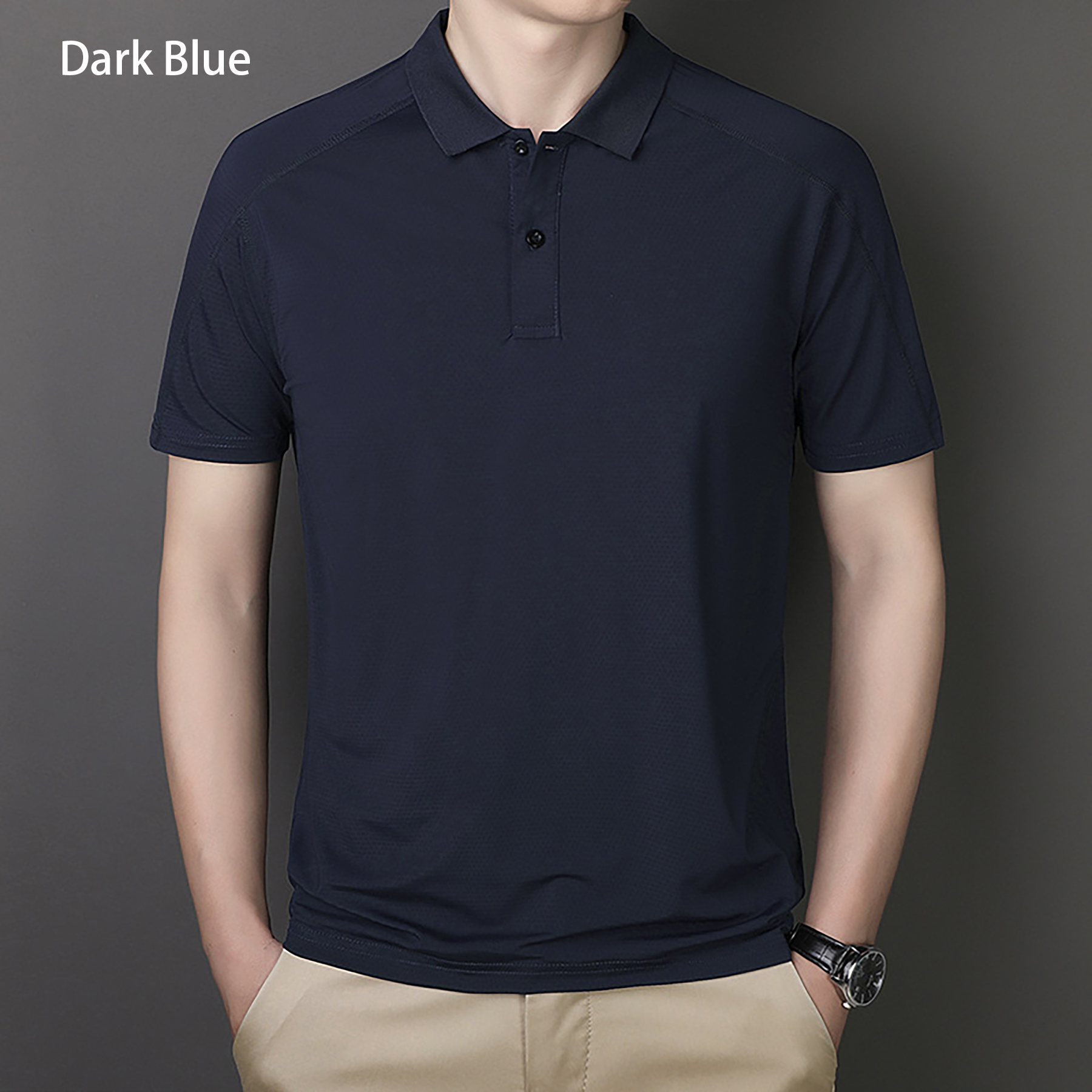 Lightweight & Soft Quick Dry Short Sleeve Polo Shirt for Outdoor Sport 8