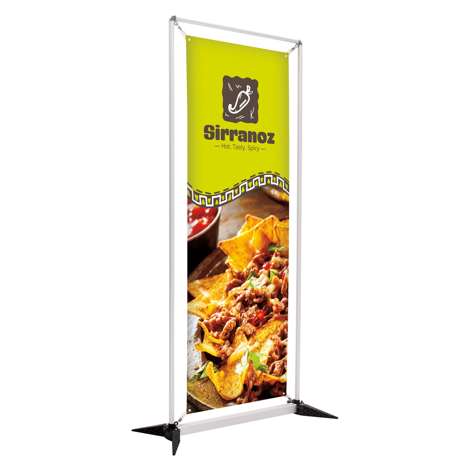 3' FrameWorx Banner Display Kit (Double-Sided, 13 oz. Smooth Vinyl) 6