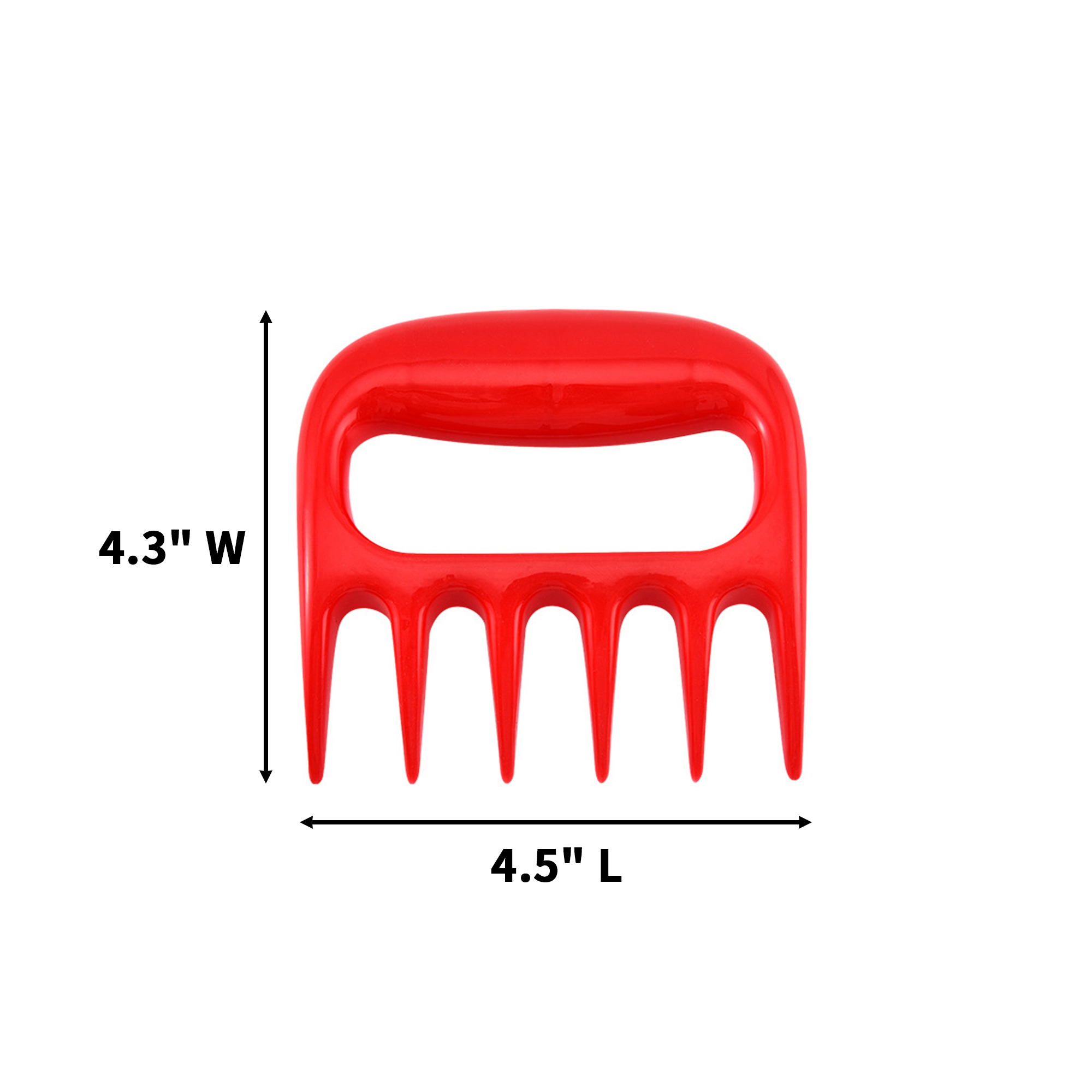Handheld Meat Shred Tool 4.5" x 4.3" 2