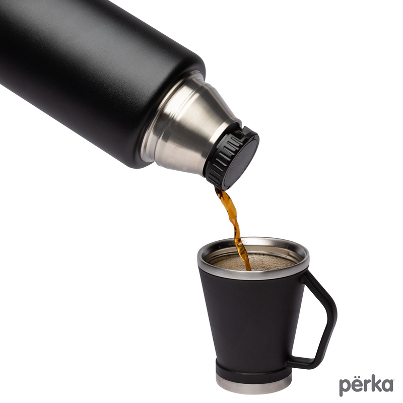 Perka® Rover 51 oz. Double Wall, Stainless Steel Growler w/ Cup 5