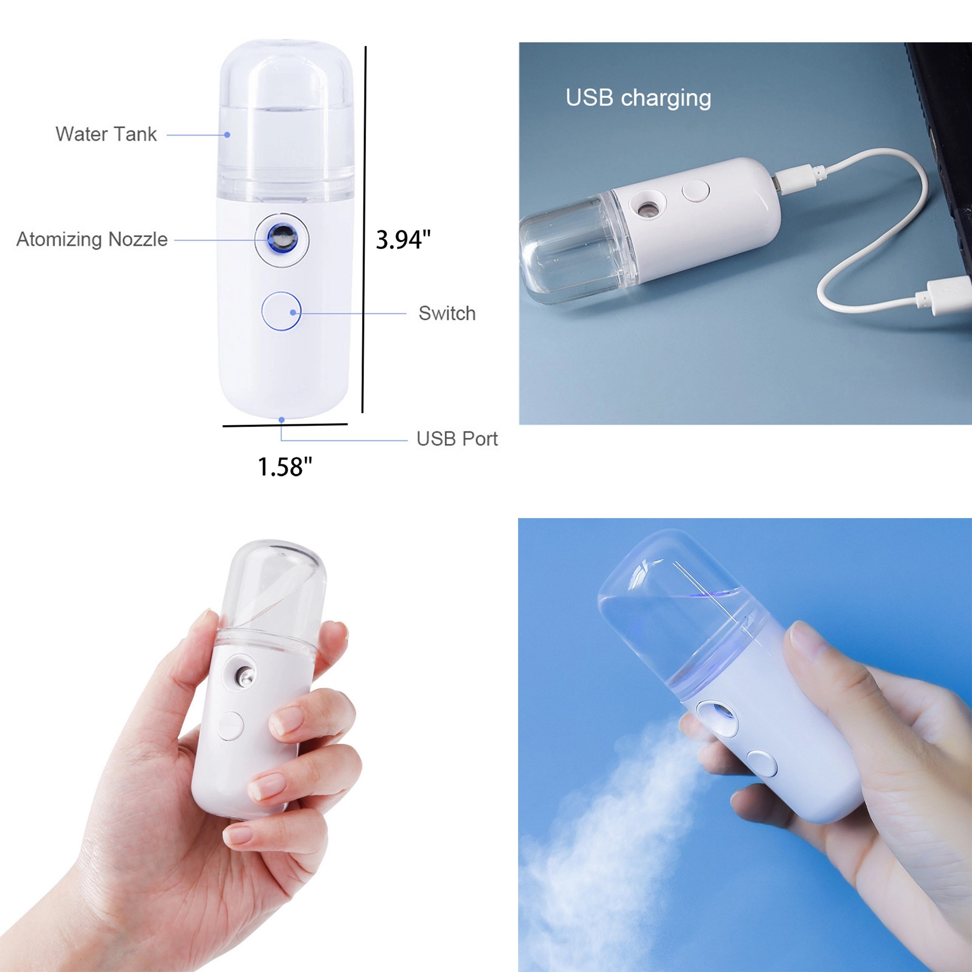 Mini Face Humidifier Portable Facial Sprayer 4