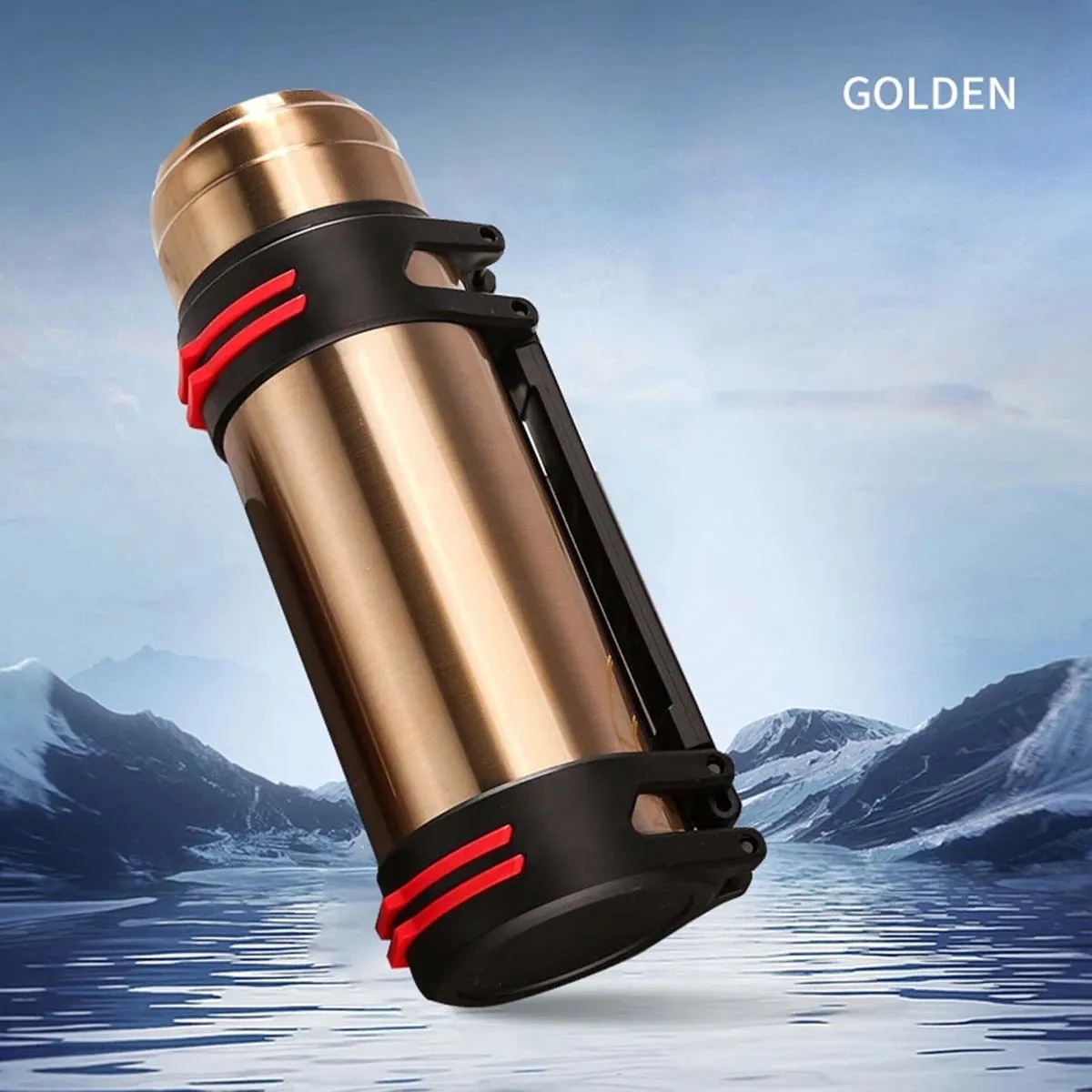 40oz. Insulated Bottle Travel Vacuum Stainless Steel Thermos 2