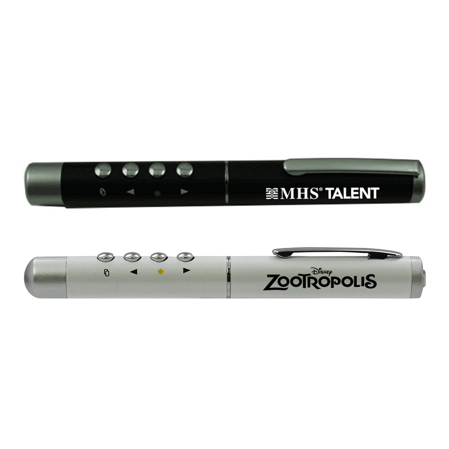 Wireless Presentation Remote with Red Laser Pointer and Blank Screen Control 5