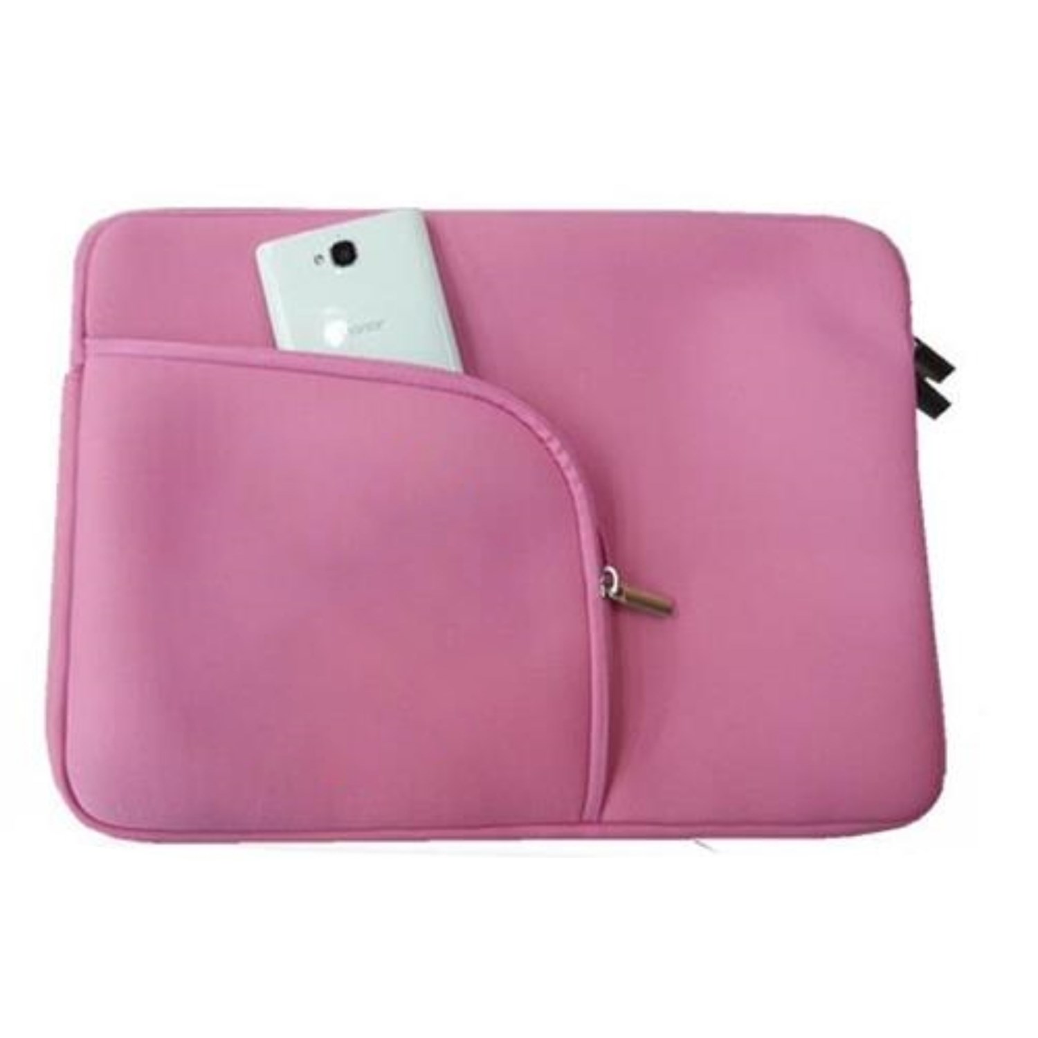 Neoprene Laptop Sleeve w/ Front Accessory Pocket with zipper
