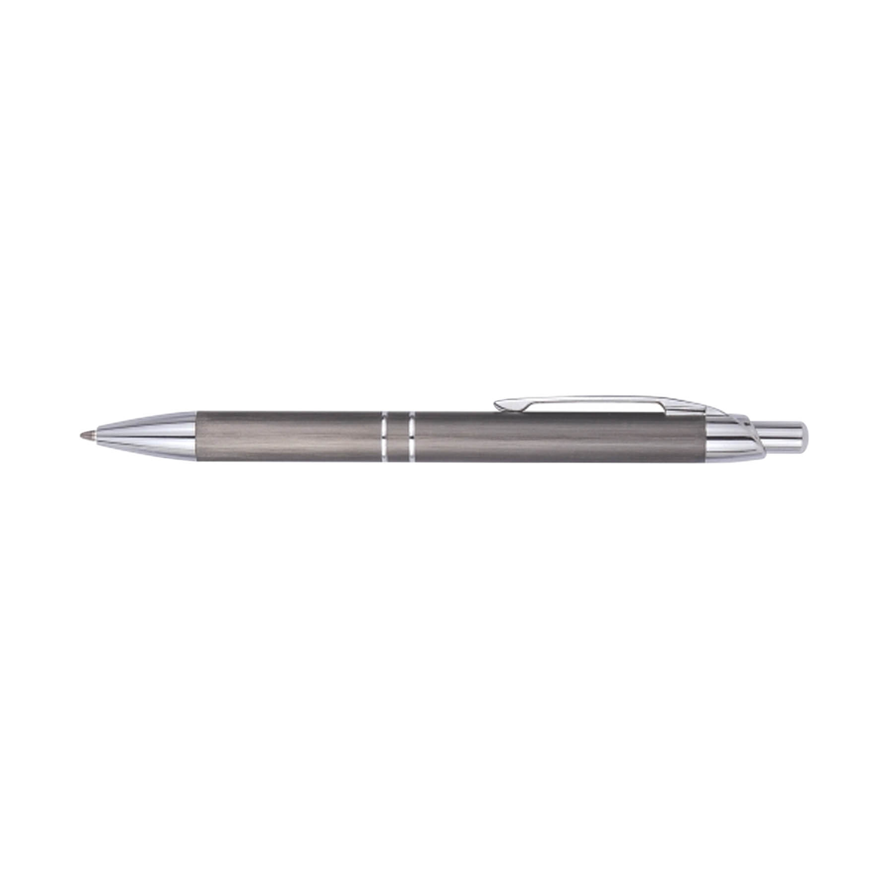 Click-Action Double Ring Ballpoint Metal Pen 3