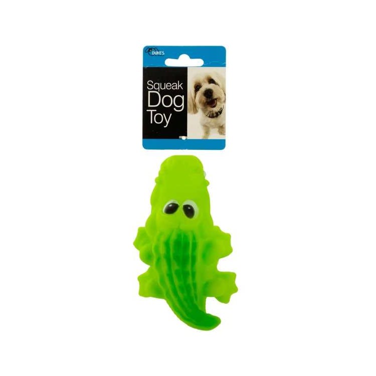 Crocodile Squeak Dog Toy Assorted 2