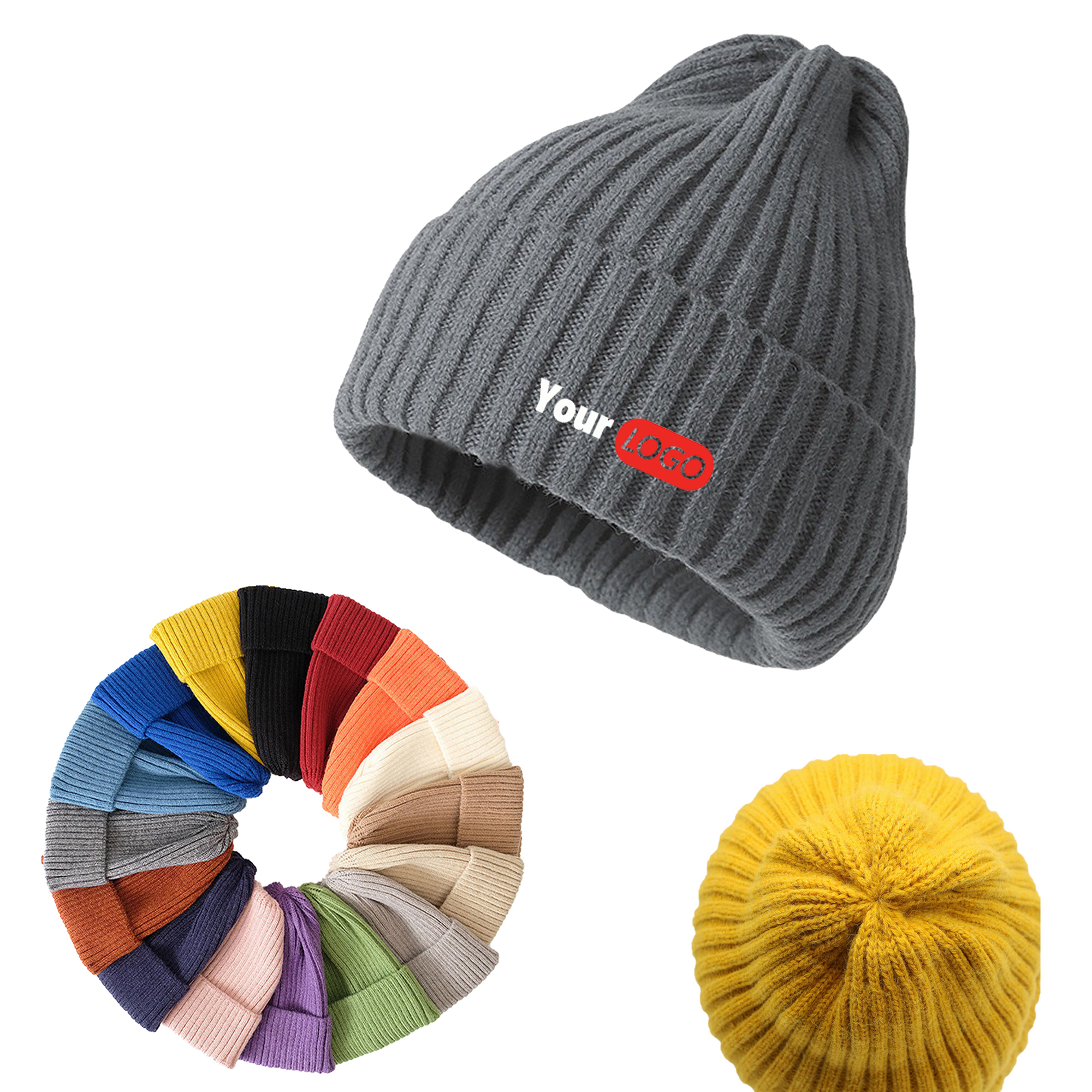 Unisex Warm Knit Beanie 1