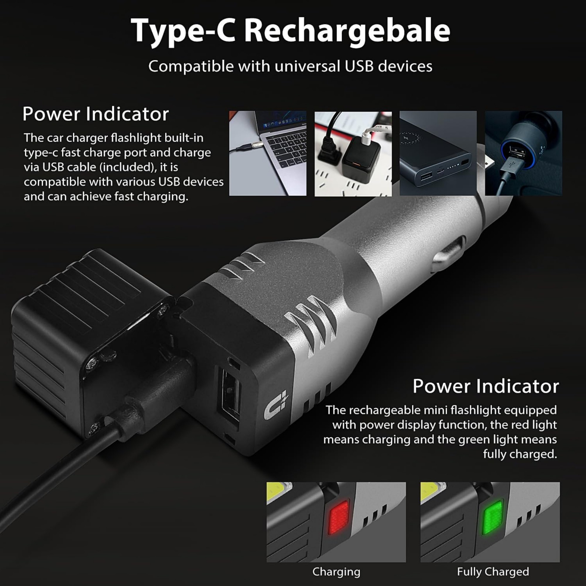 Small Multifunctional Flash Light 5