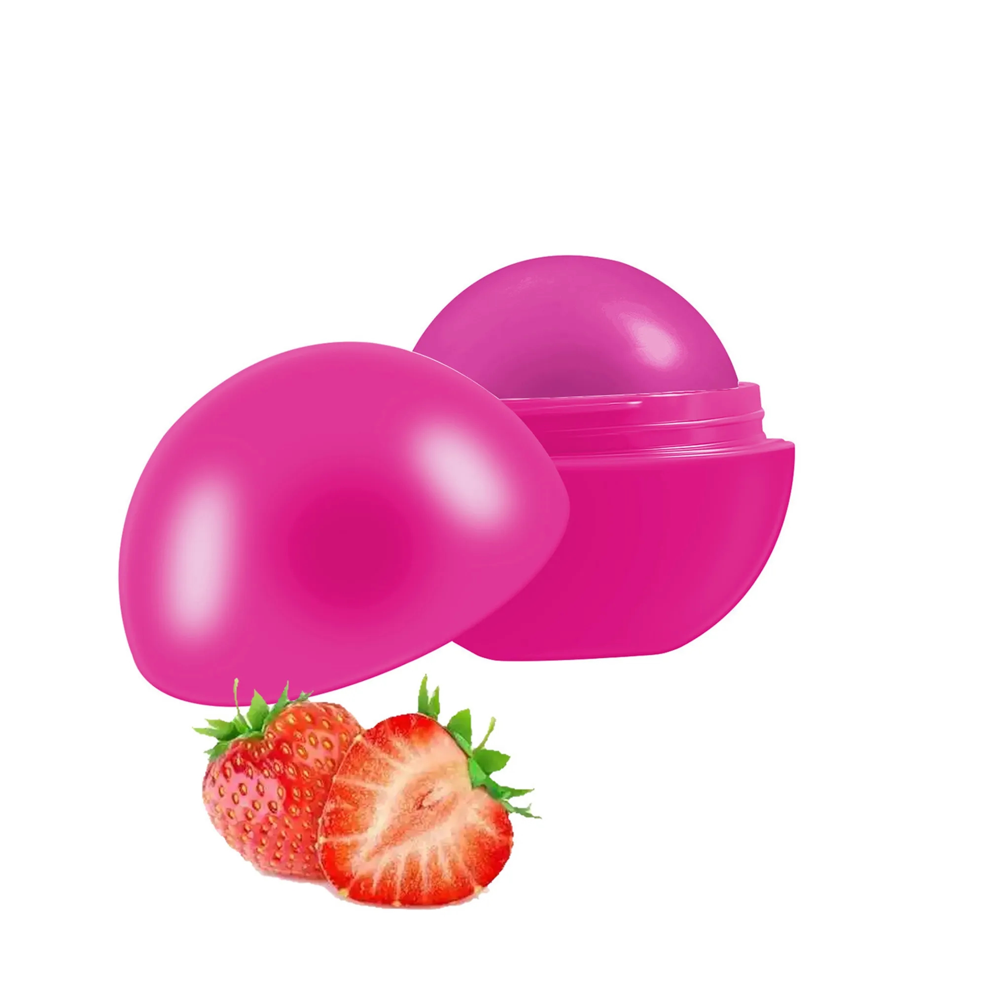 Spherical Fruit Lip Balm For Hydration Protection 4