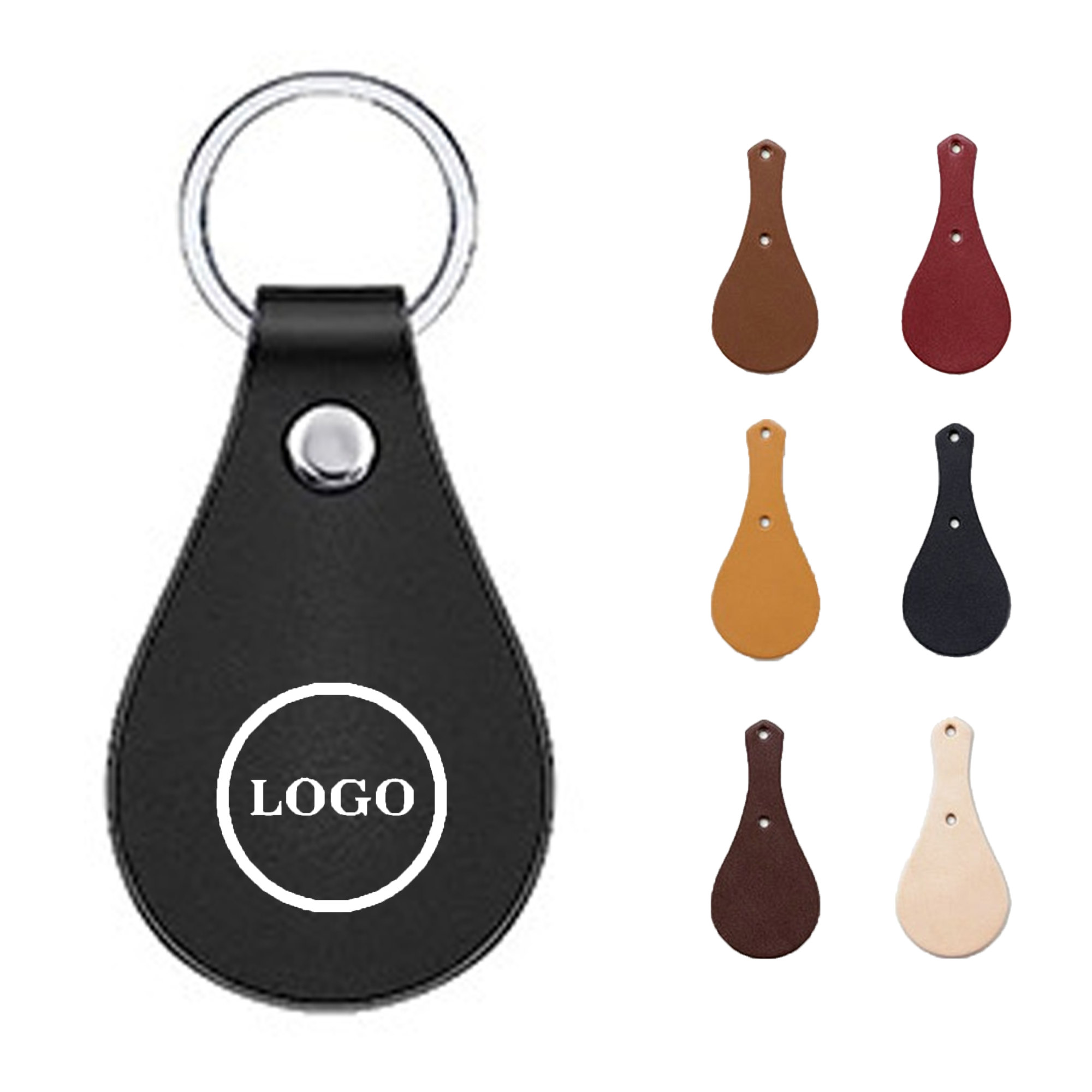 Car Gift Accessories Pu Leather Keychain 3