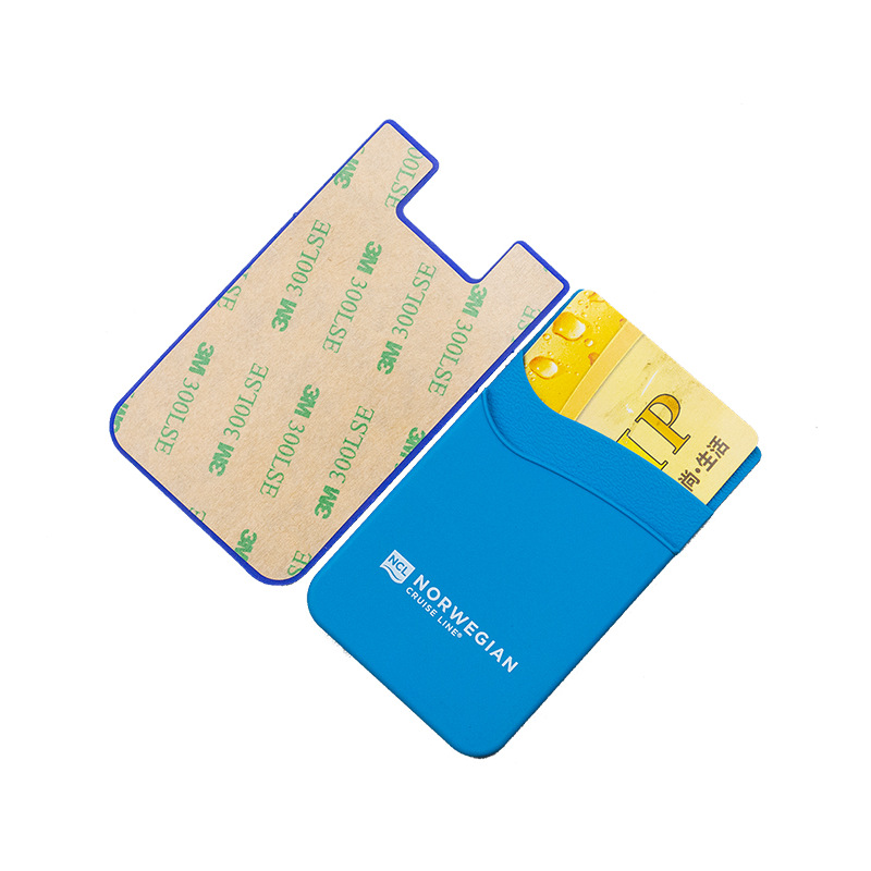 Double Pocket Silicone Phone Wallet 2