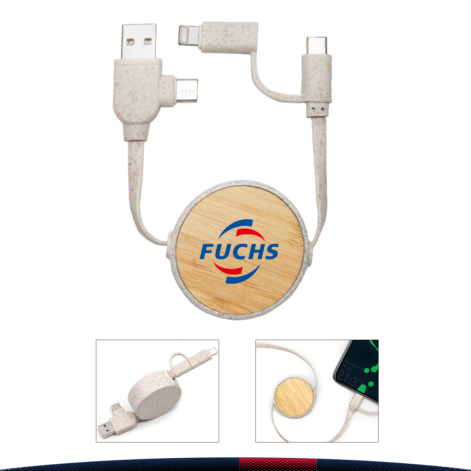 Eco-Friendly Retractable Charging Cable 2