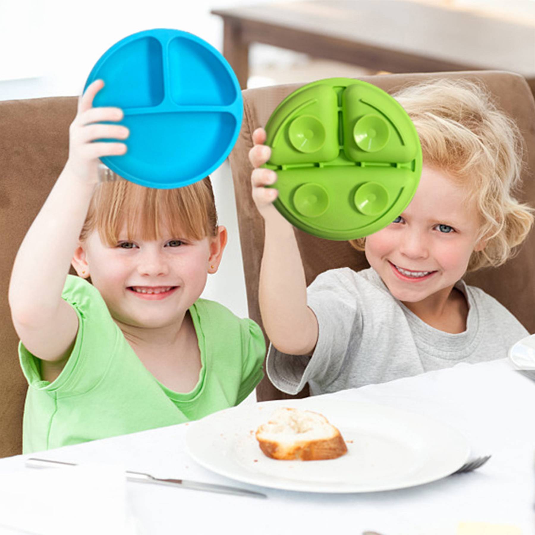 Silicone Toddler Plates for Babies 6
