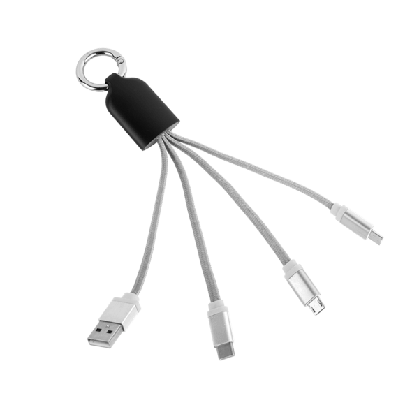 Jellyfish Light-Up Braided Charging Cable 2